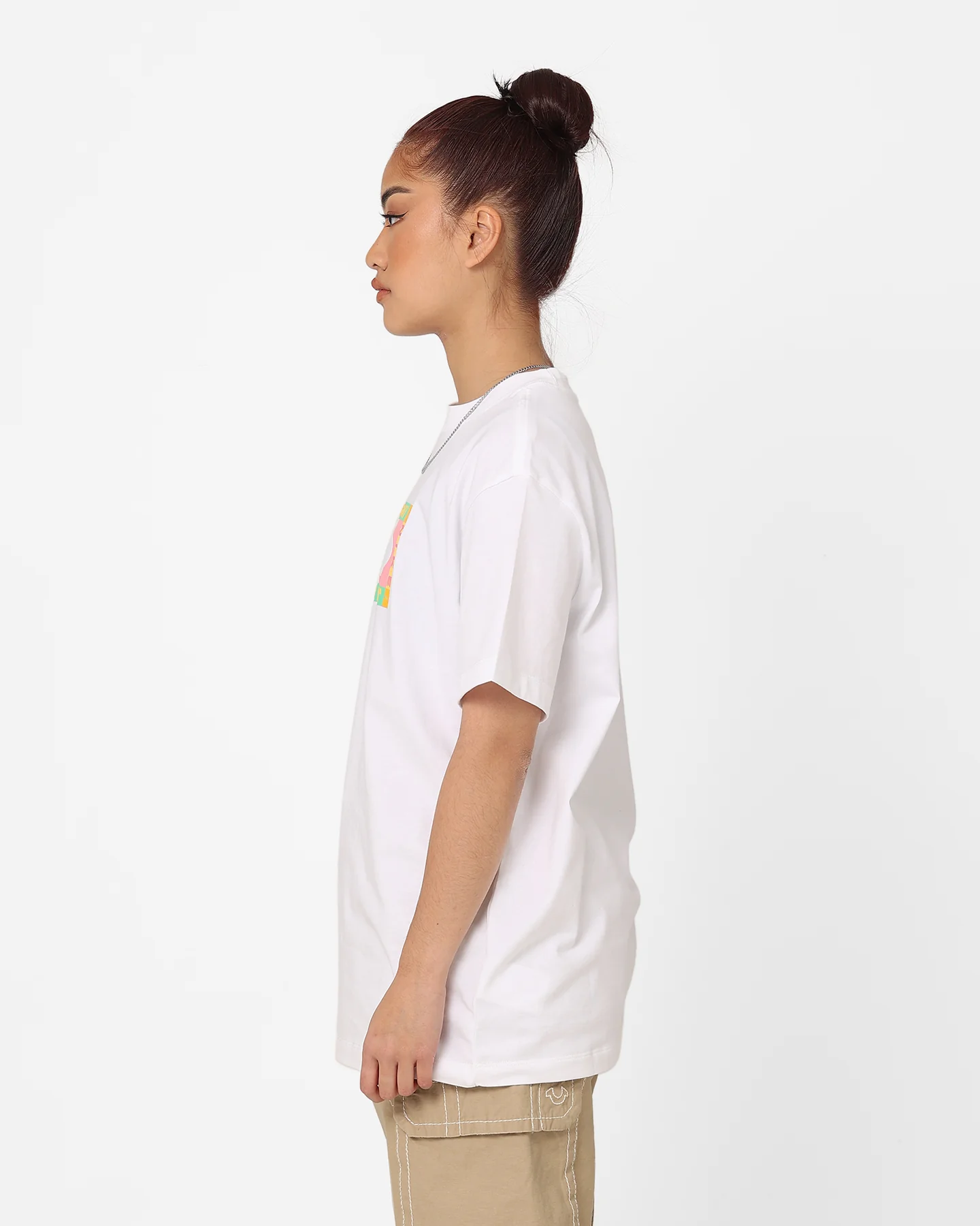 Nike Women's Sportswear Boyfriend T-Shirt White - Image 6