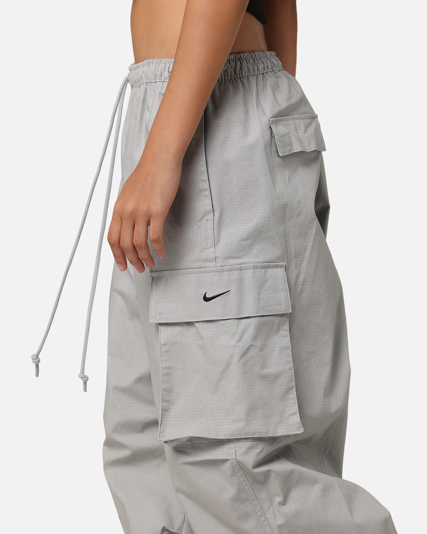 Nike Women's Sportswear Dance Cargo Pants Light Smoke Grey - Image 3