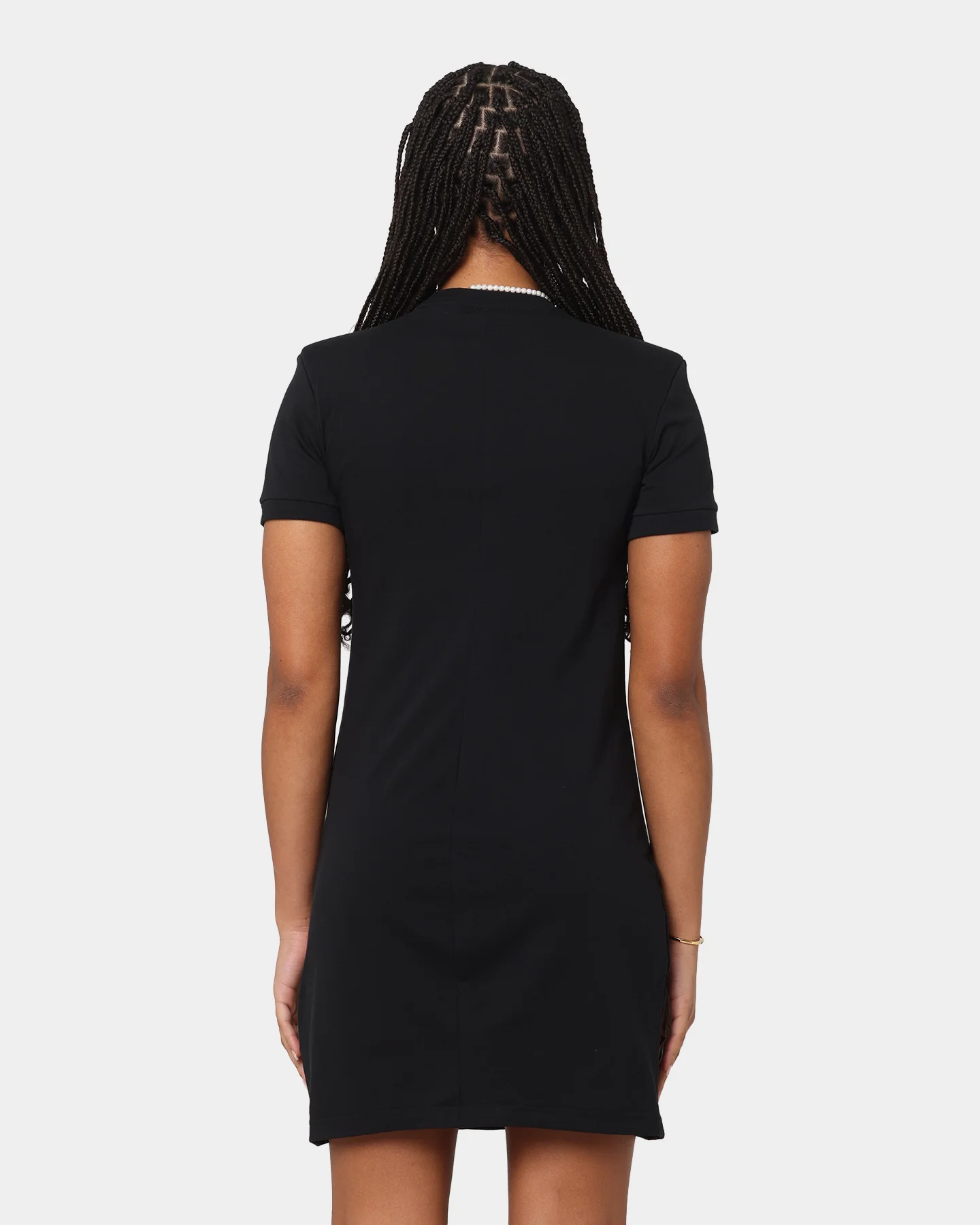 Nike Women's Sportswear Icon Clash Short Sleeve Dress Black - Image 4