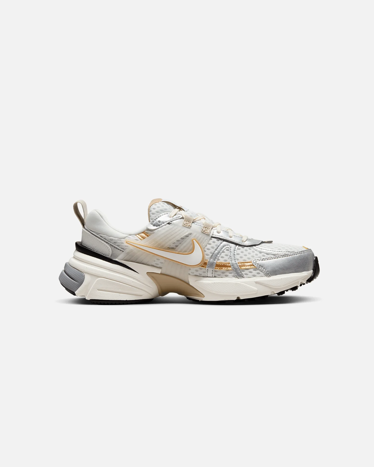 Nike Women's V2K Run White/White Khaki - Image 4