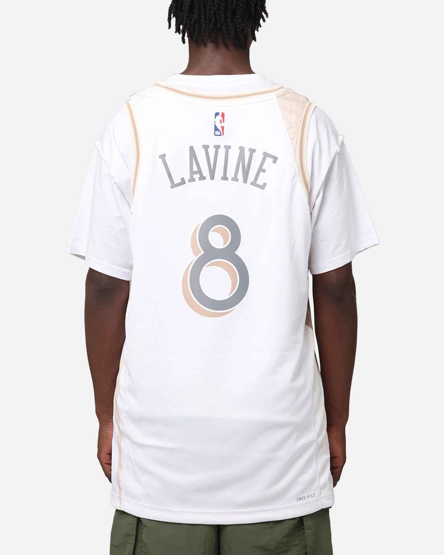 Nike Zach LaVine Chicago Bulls #8 City Edition 2024/25 Nike Dri-Fit NBA Swingman Jersey White - Image 2