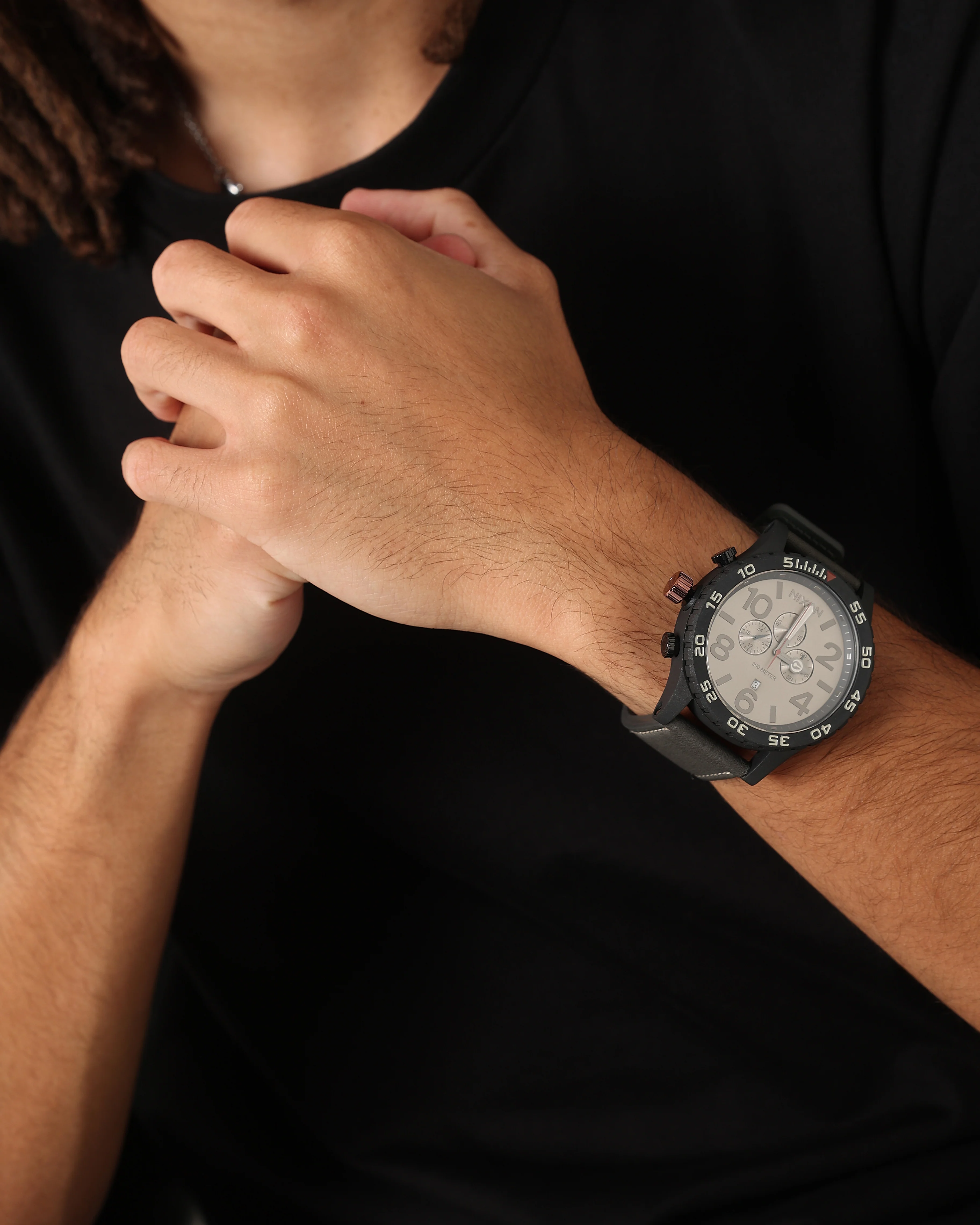 Nixon 51-30 Chrono Black/Pumice/Charcoal - Image 2