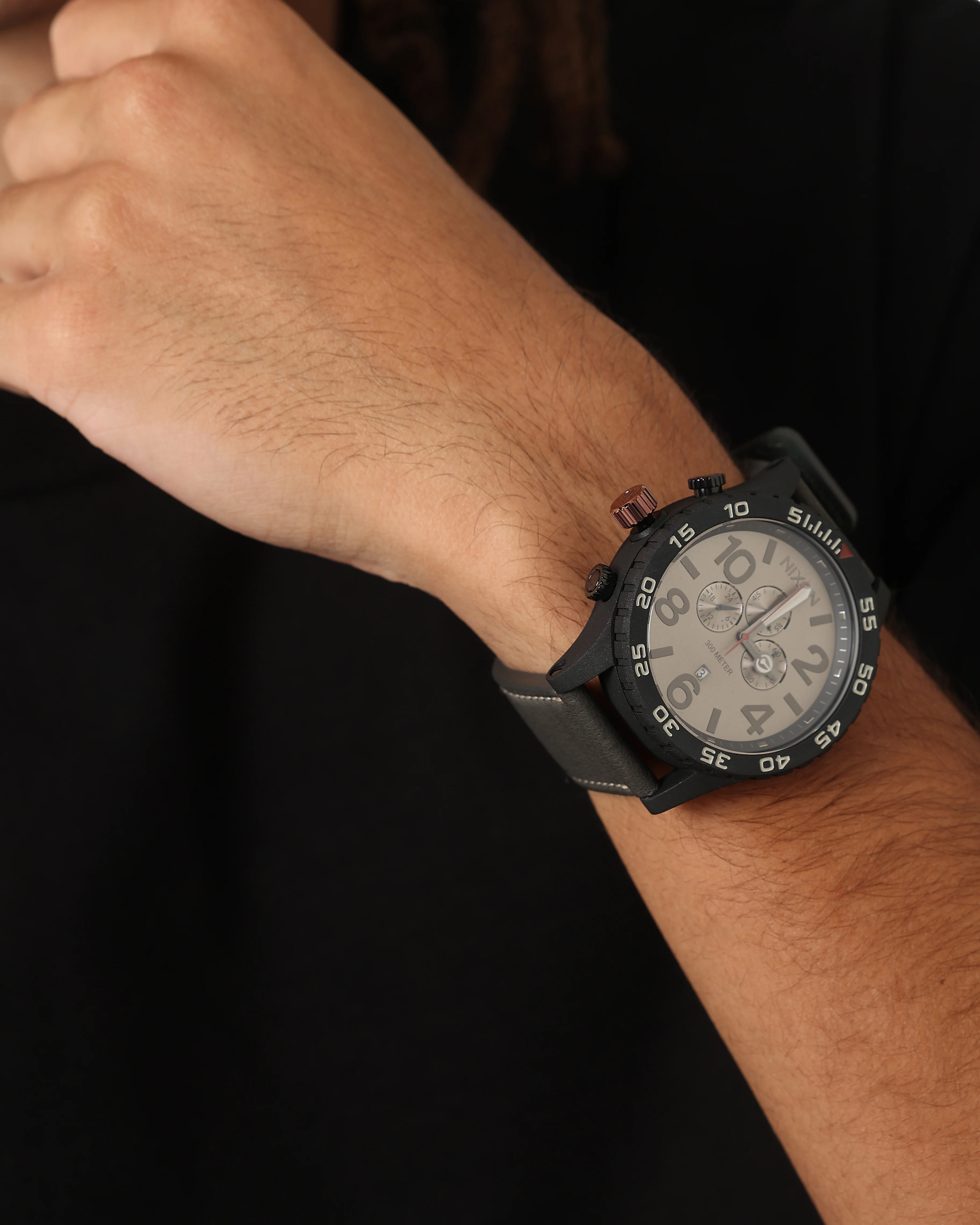 Nixon 51-30 Chrono Black/Pumice/Charcoal - Image 3