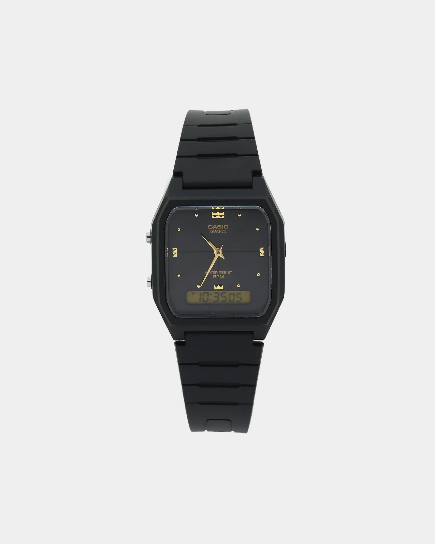Casio AW48HE-1A Watch Black/Gold - Image 2