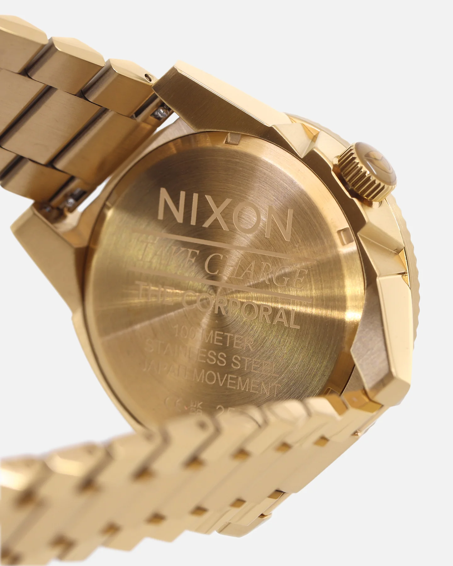 Nixon Corporal Stainless Steel Watch Gold/Turquoise - Image 5