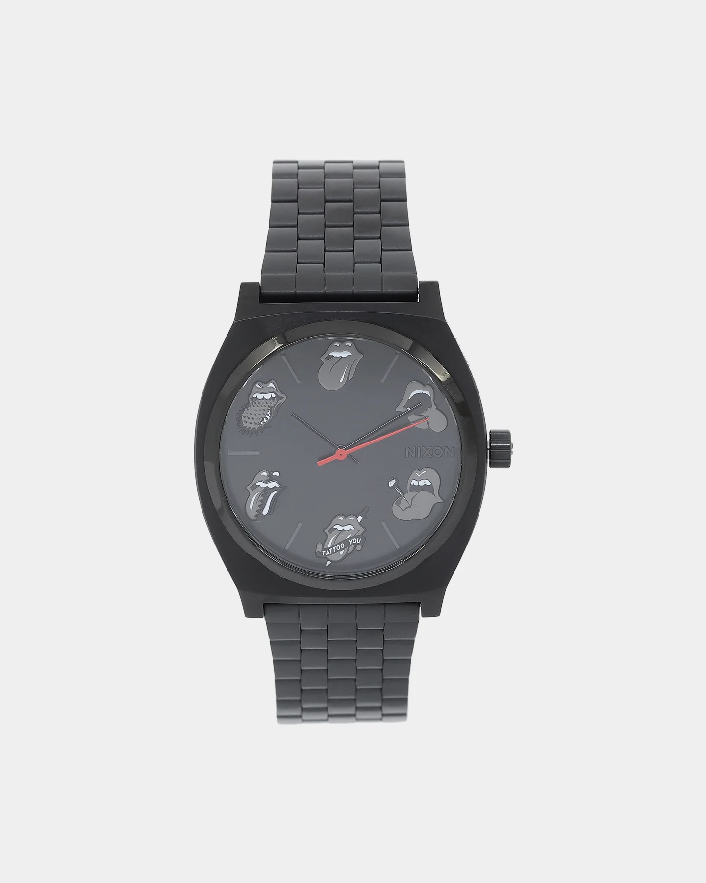 Nixon Rolling Stones Time Teller All Black