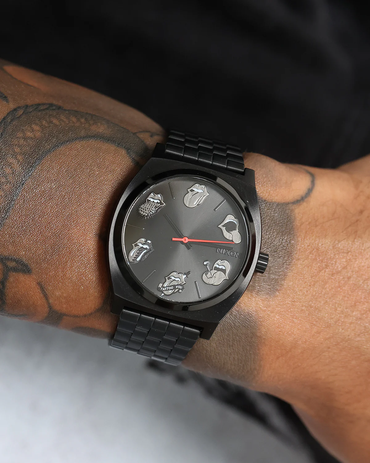 Nixon Rolling Stones Time Teller All Black - Image 4