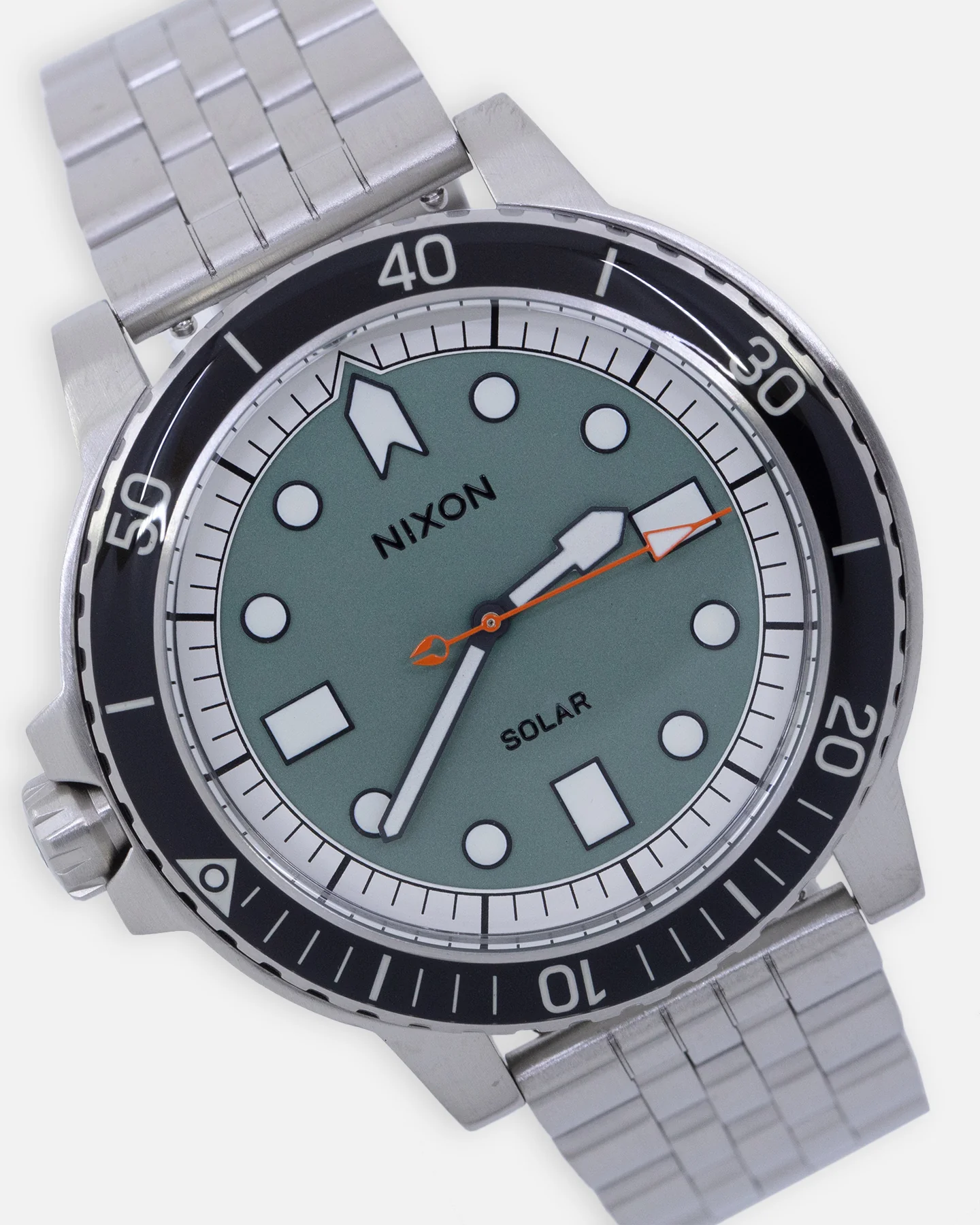 Nixon Stinger 44 Solar Watch Silver/Silver - Image 4