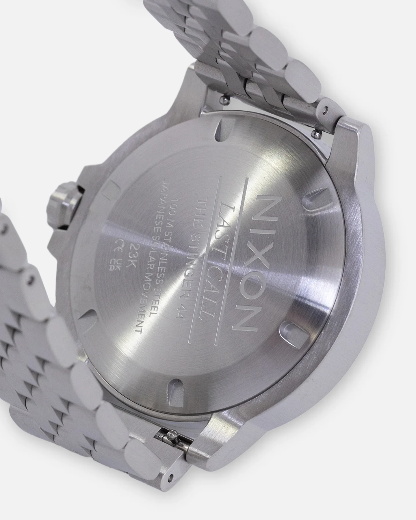 Nixon Stinger 44 Solar Watch Silver/Silver - Image 7