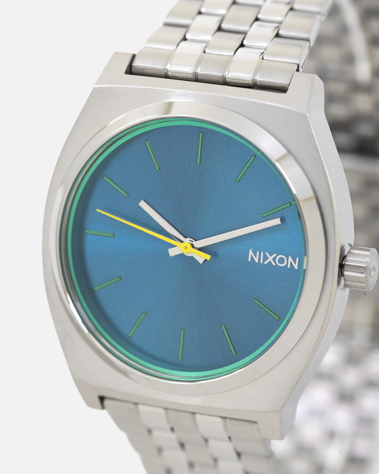 Nixon Time Teller Silver/Blue - Image 3