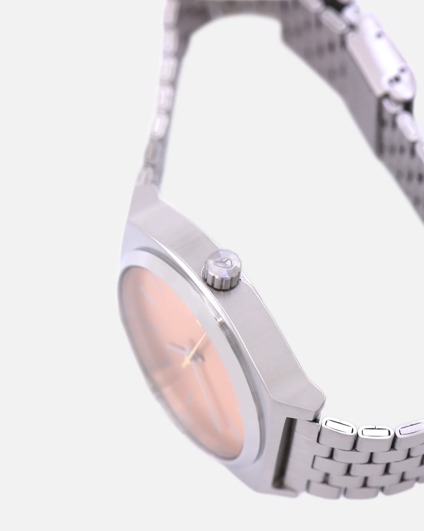 Nixon Time Teller Silver/Coral - Image 3