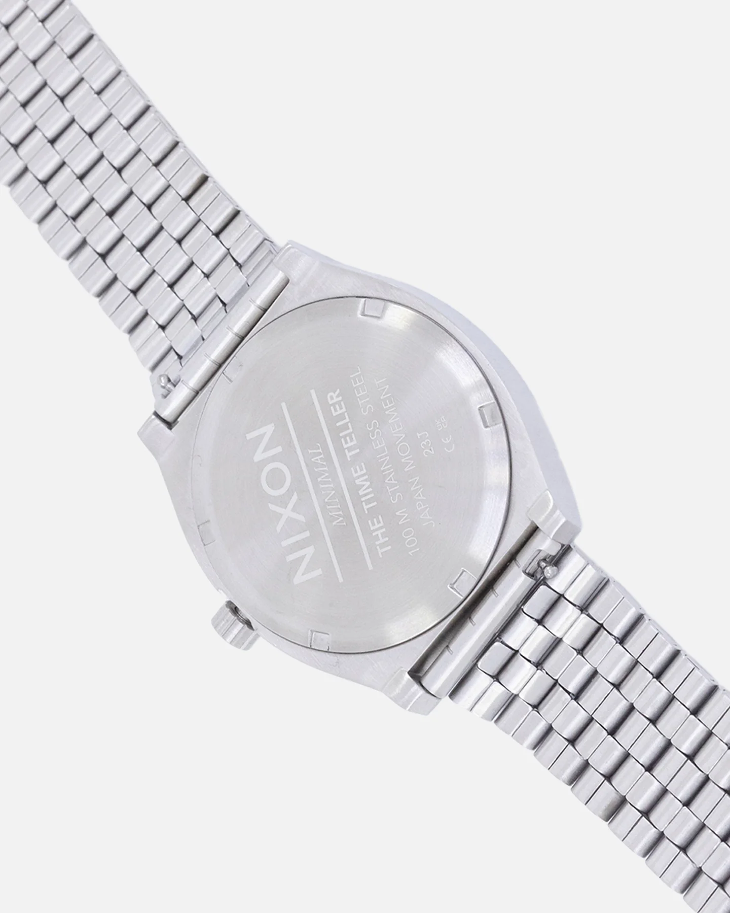 Nixon Women's Time Teller Silver/Pink - Image 8