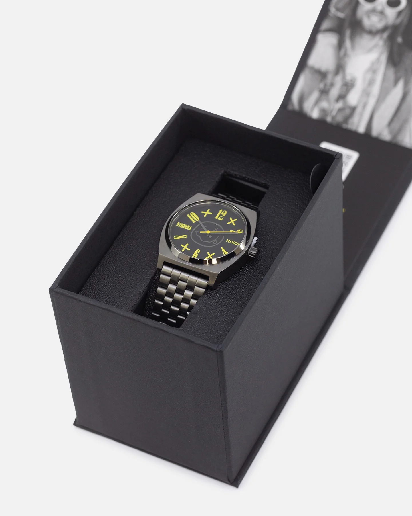 Nixon X Nirvana Time Teller Watch Black Nirvana - Image 2