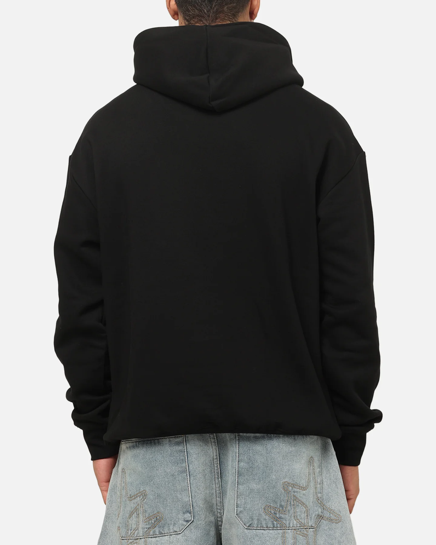 Bleacher Athletic New Zealand Warriors NRL Adult Club Wreath Hoodie Black - Image 3