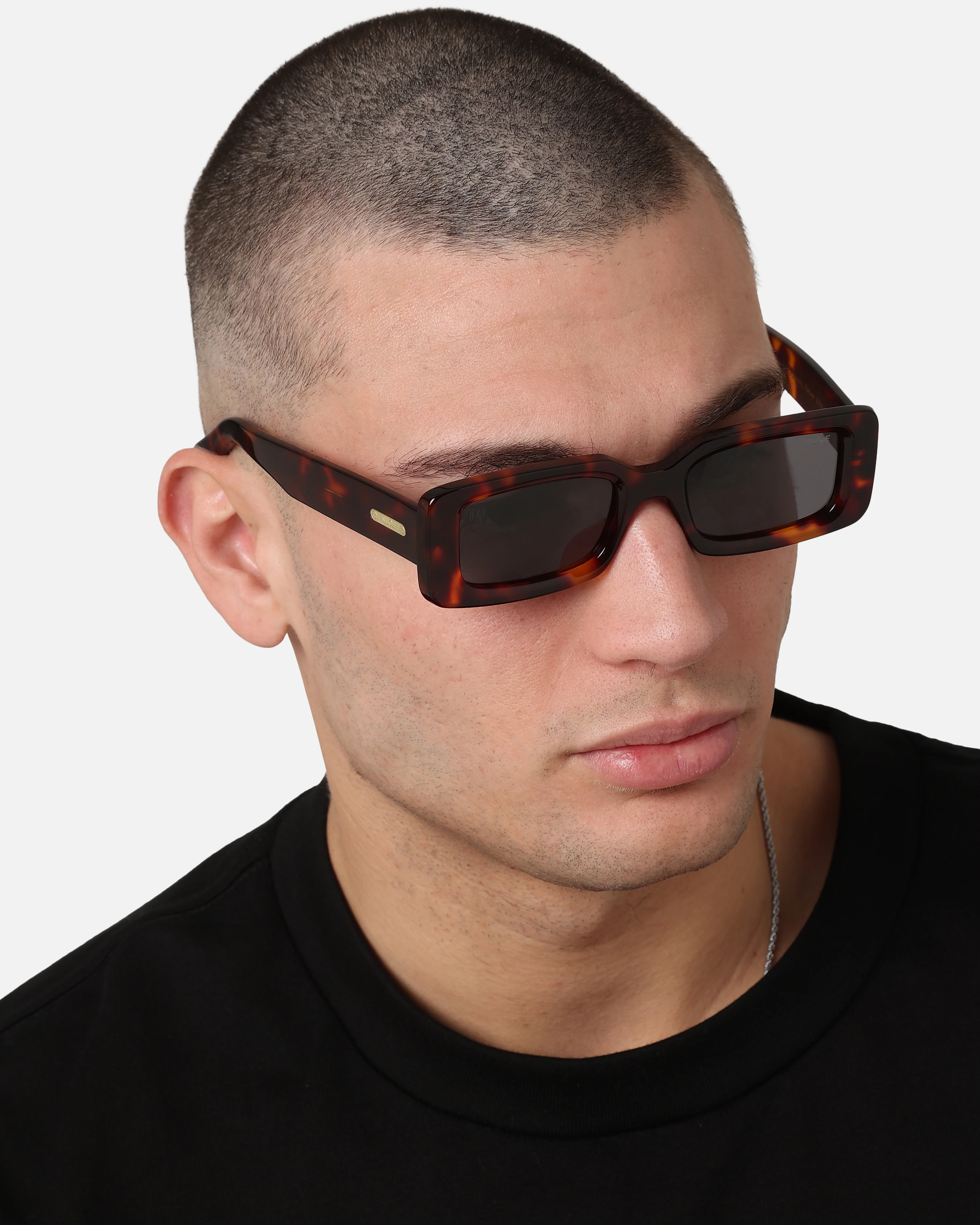 Nuqe Fragment Sunglasses Dark Tortoise - Image 2