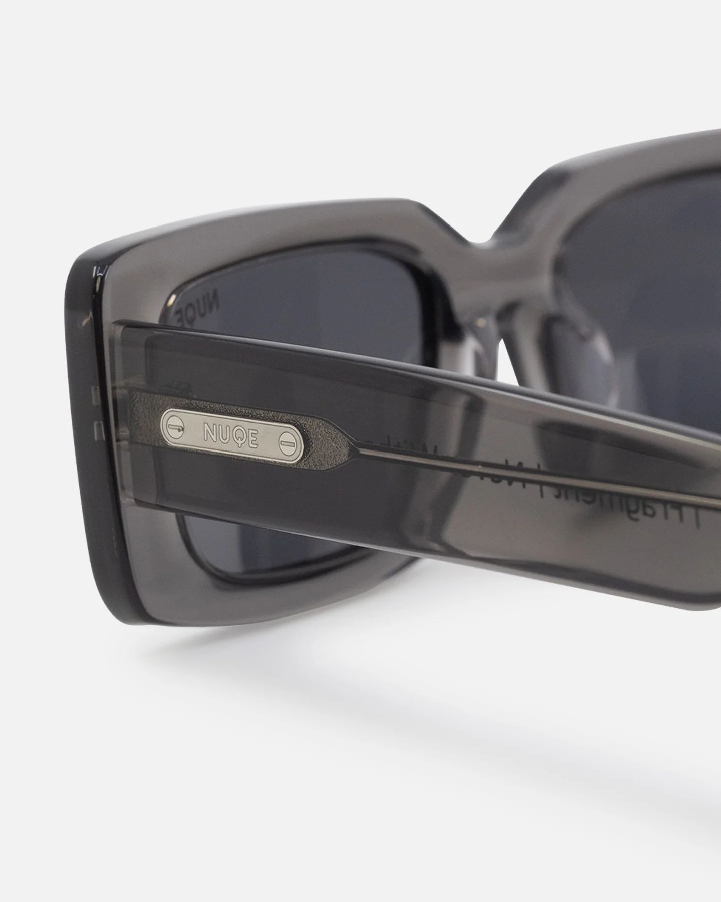 Nuqe Fragment Sunglasses Smoke Grey - Image 5
