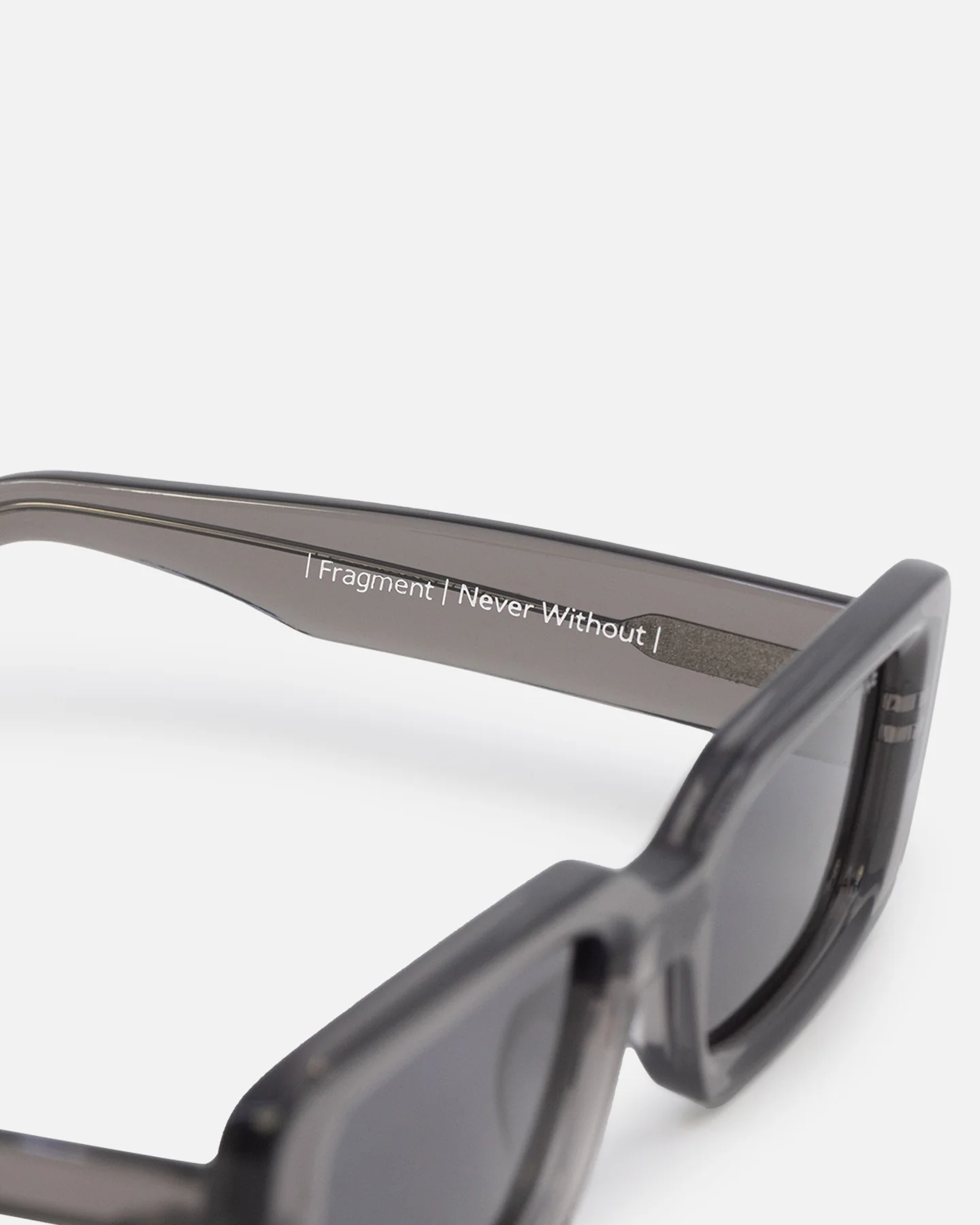 Nuqe Fragment Sunglasses Smoke Grey - Image 9