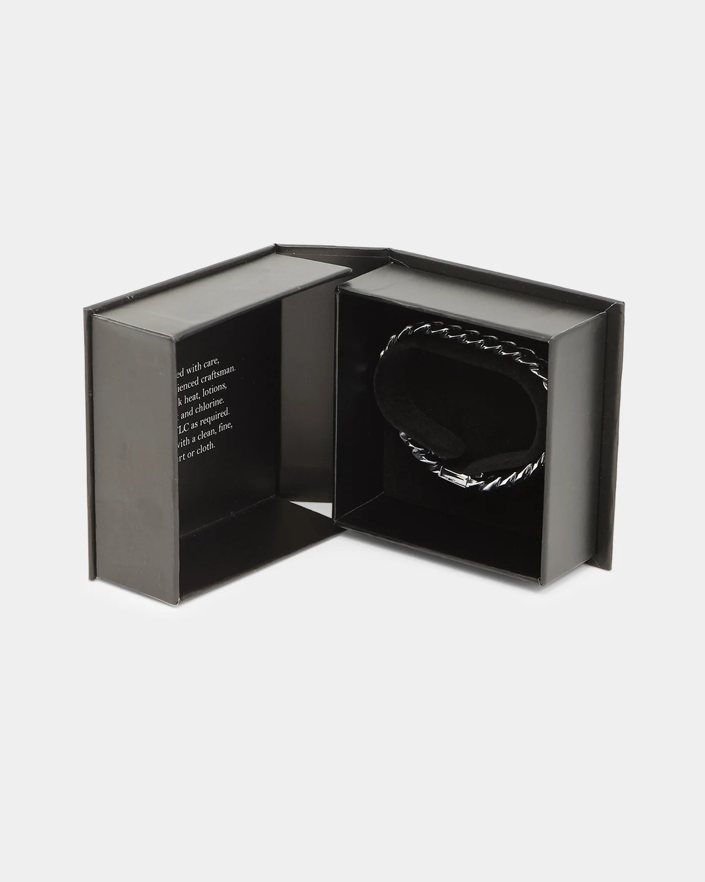 NXS 10mm Cuban Link Bracelet White Gold - Image 8