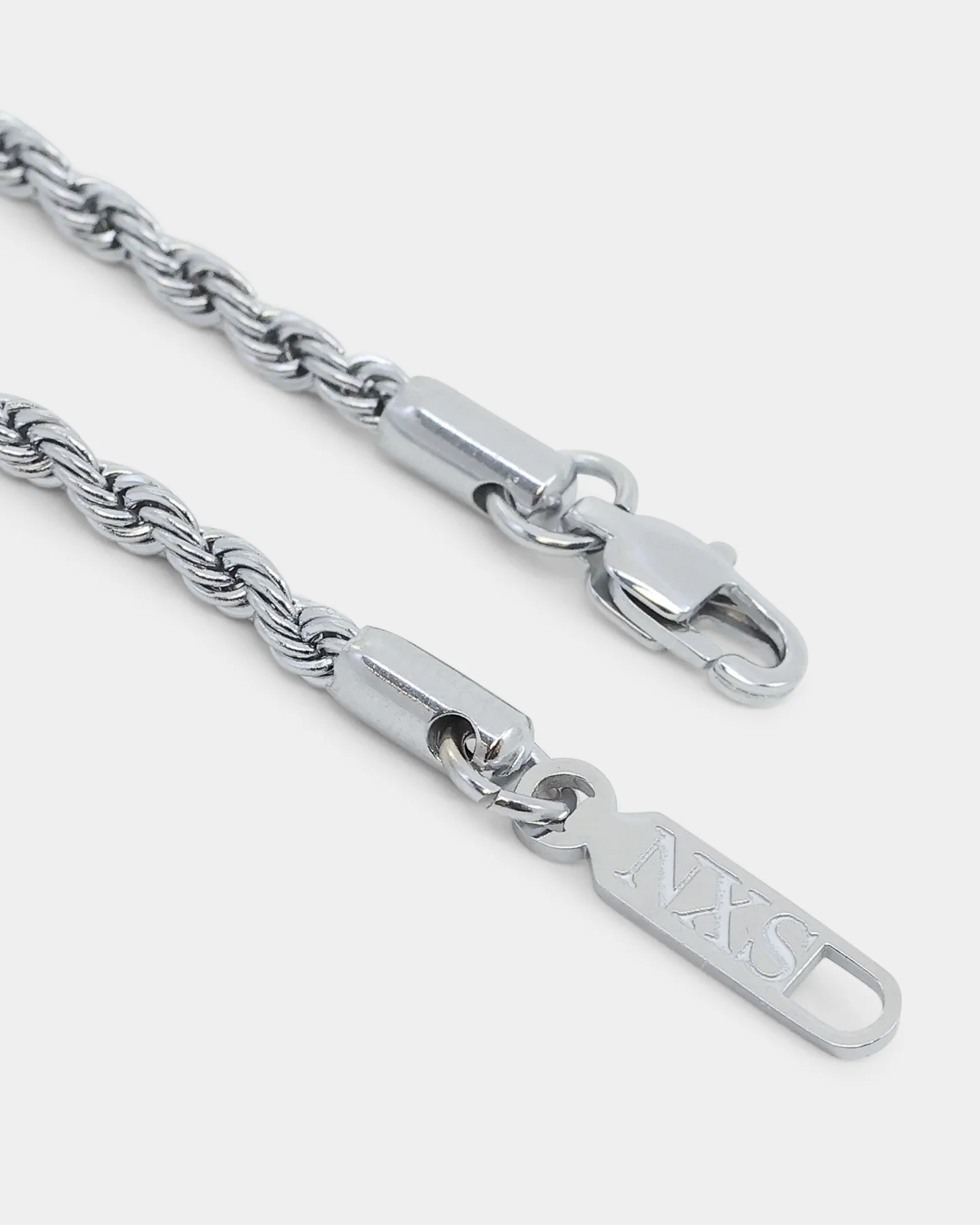NXS 4mm Rope Chain White Gold - Image 7