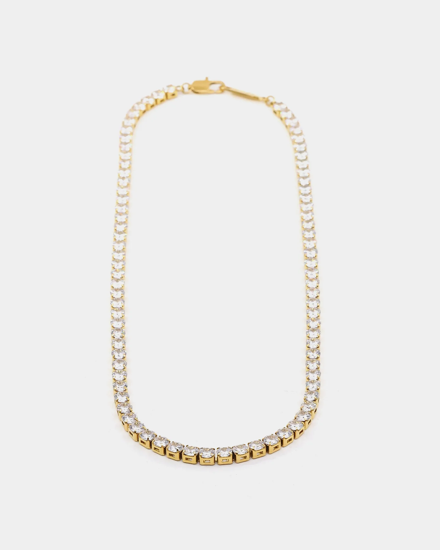 NXS 5MM Tennis Chain Gold - Image 7