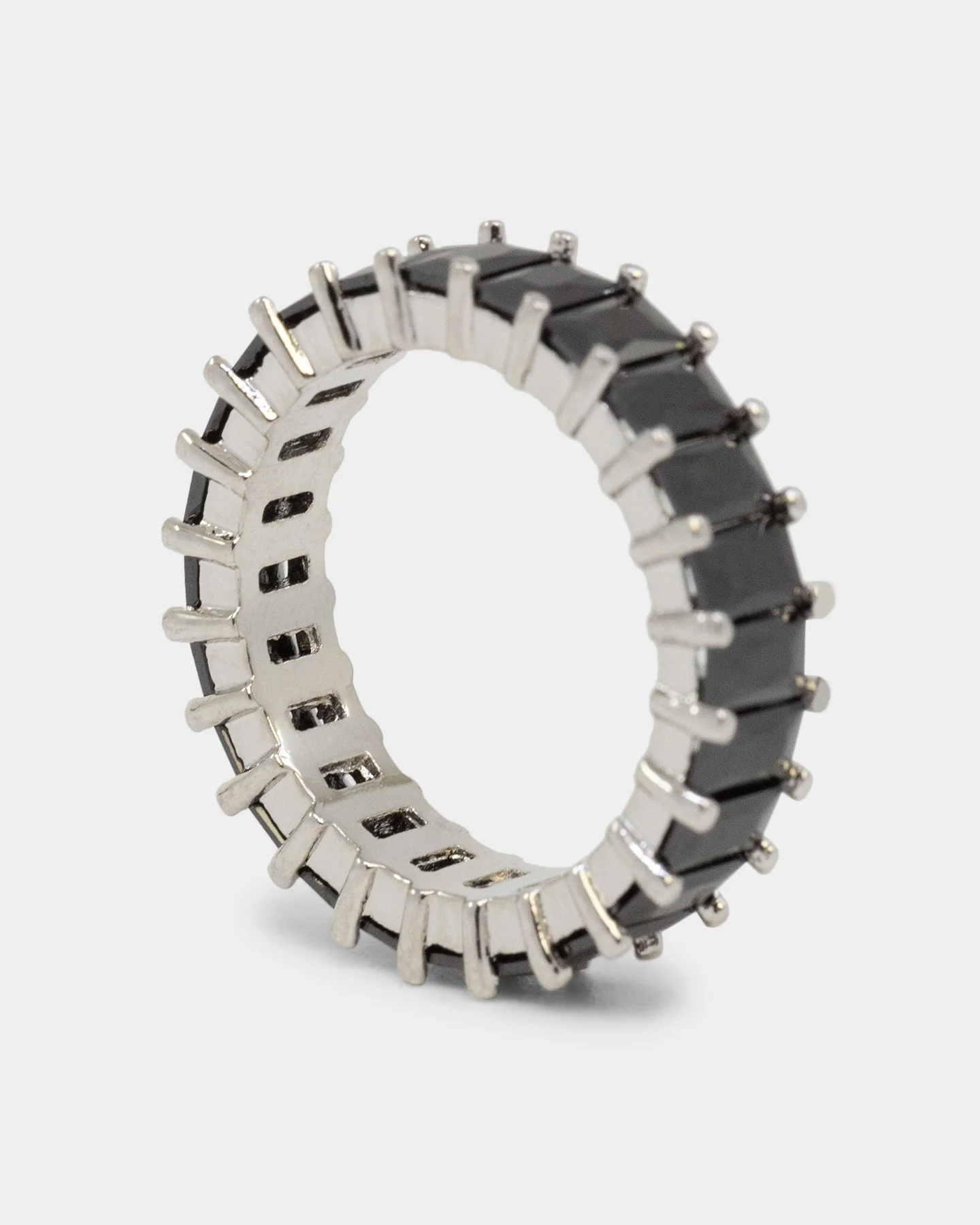 NXS Baguette Ring Iced Black - Image 6