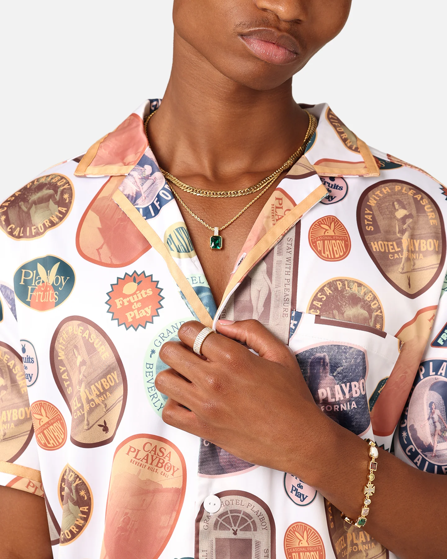 NXS Birthstone Pendant Iced Multi - Image 8
