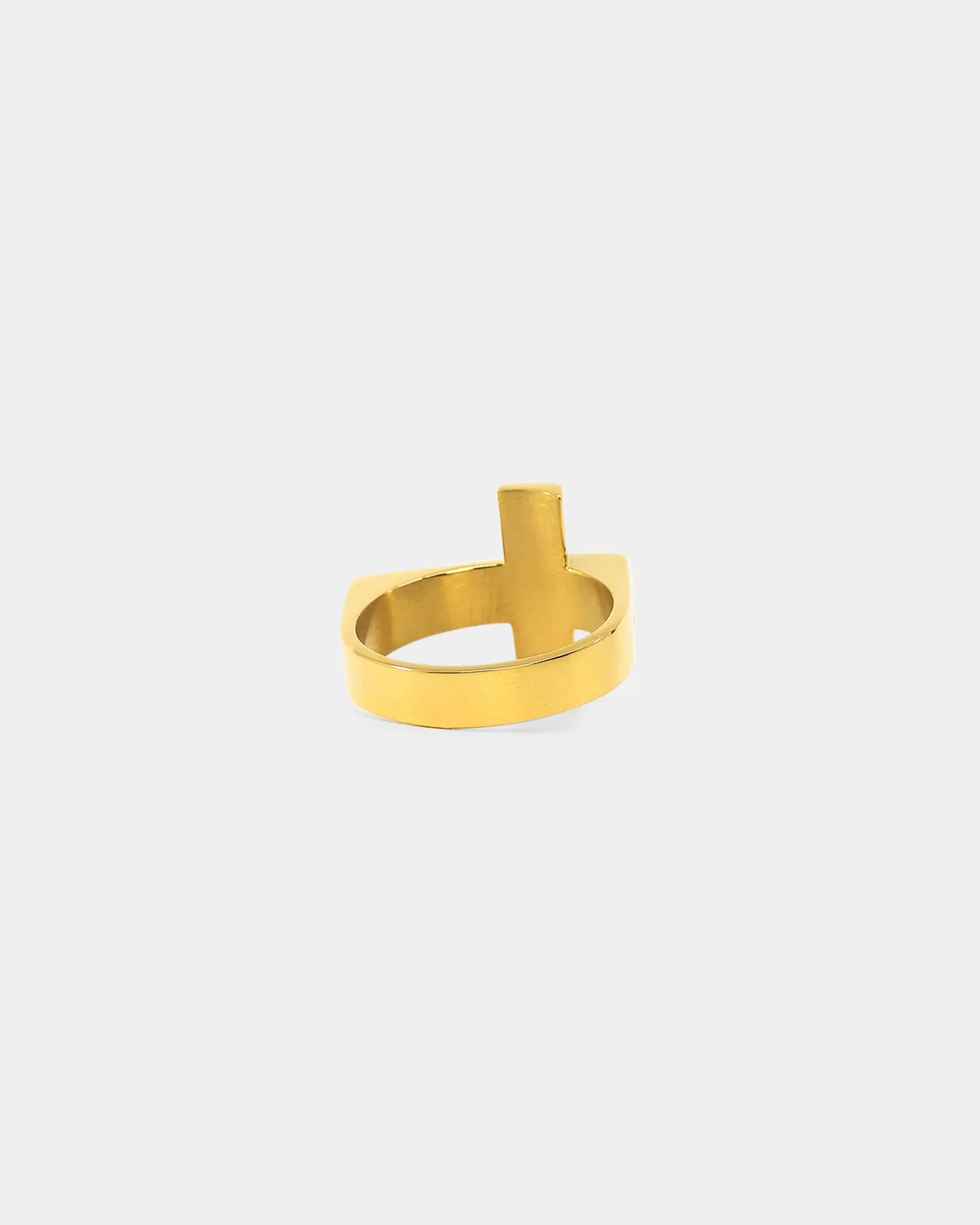 NXS Cross Ring Gold - Image 7