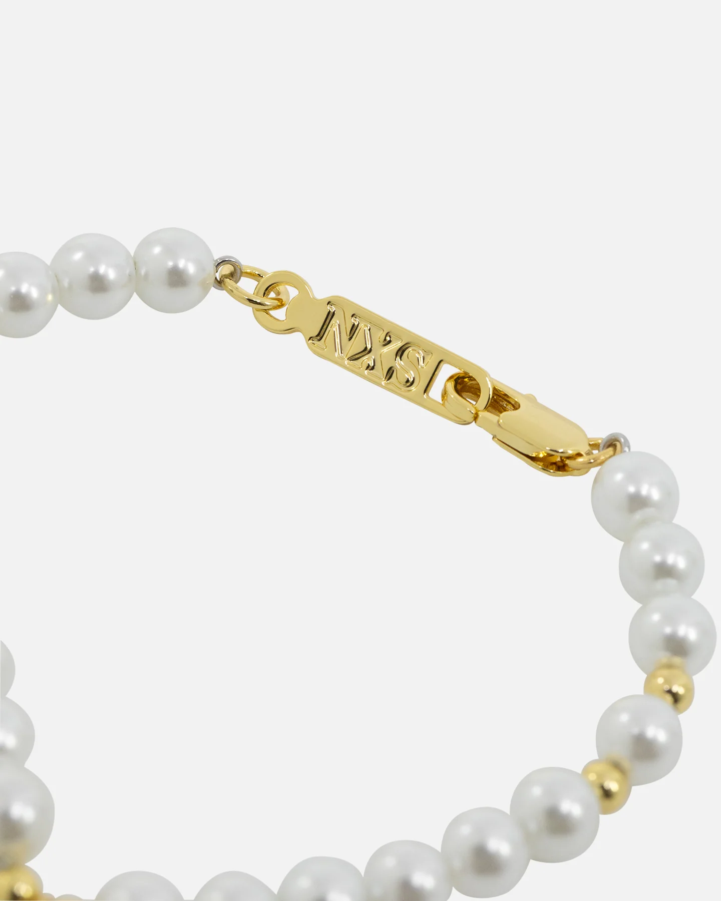 NXS Dagger Pearl Bracelet Pearl/Gold - Image 6