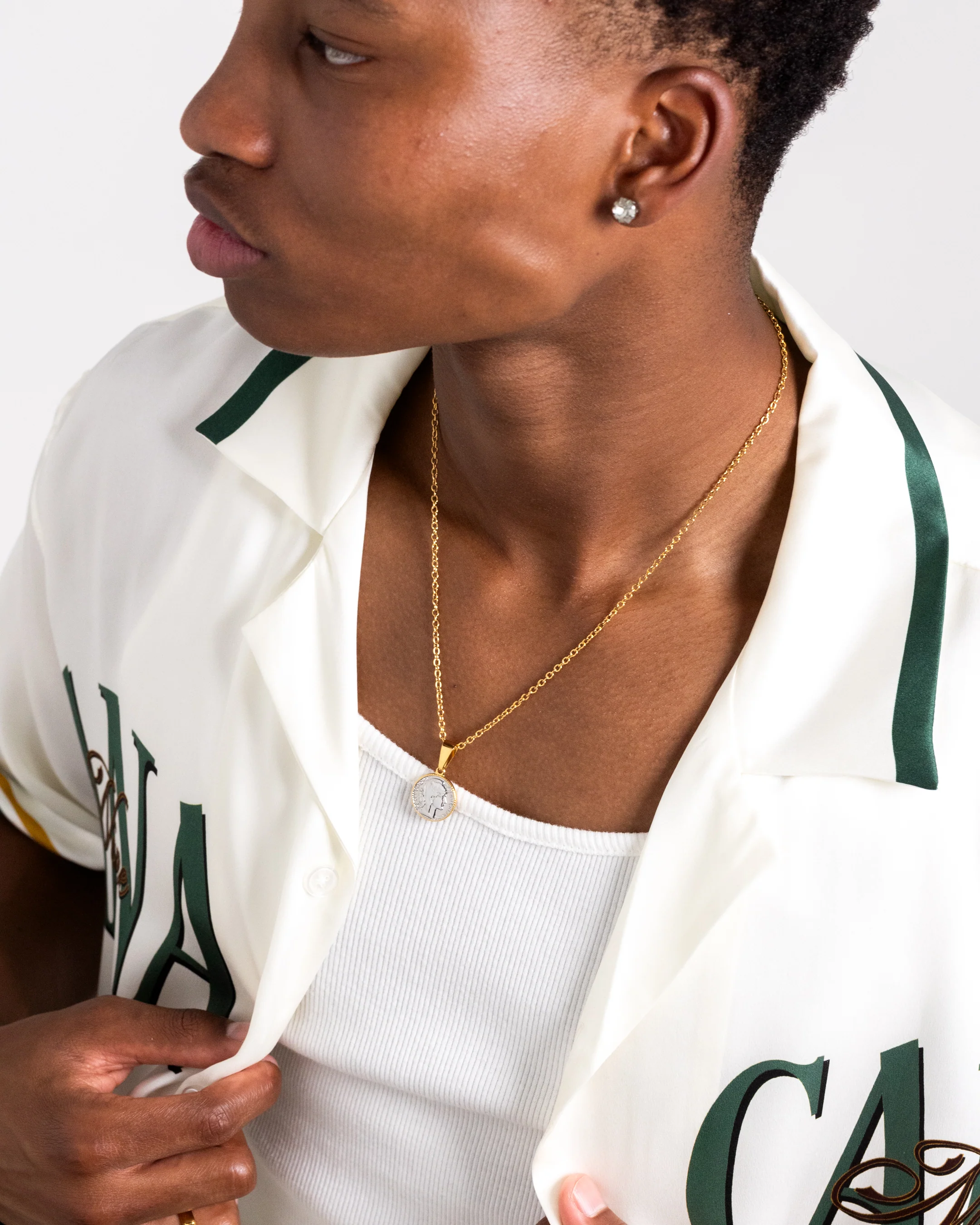 NXS Gladiator Chain Gold/White Gold - Image 2