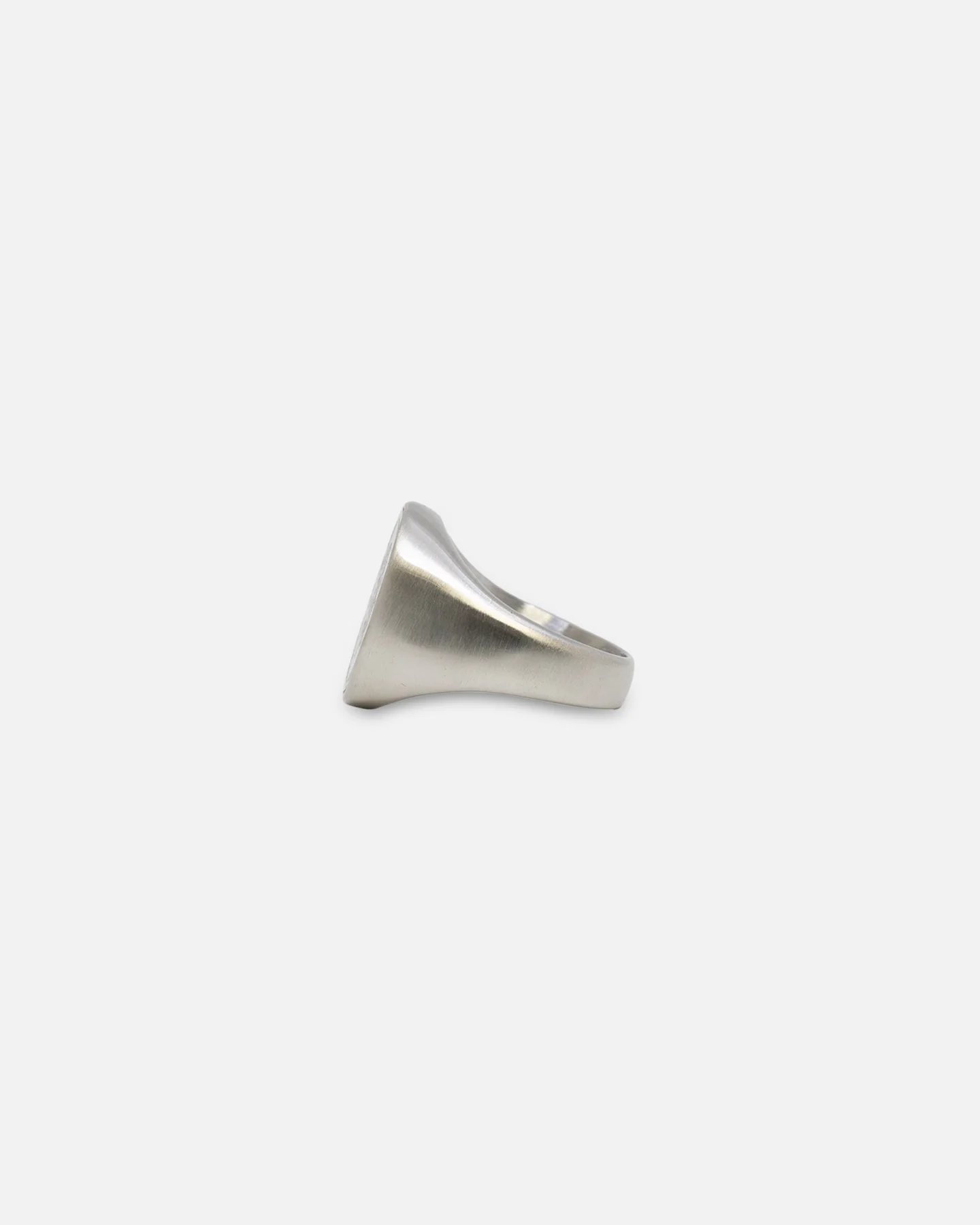 NXS Rose Signet Ring White Gold/Black - Image 5