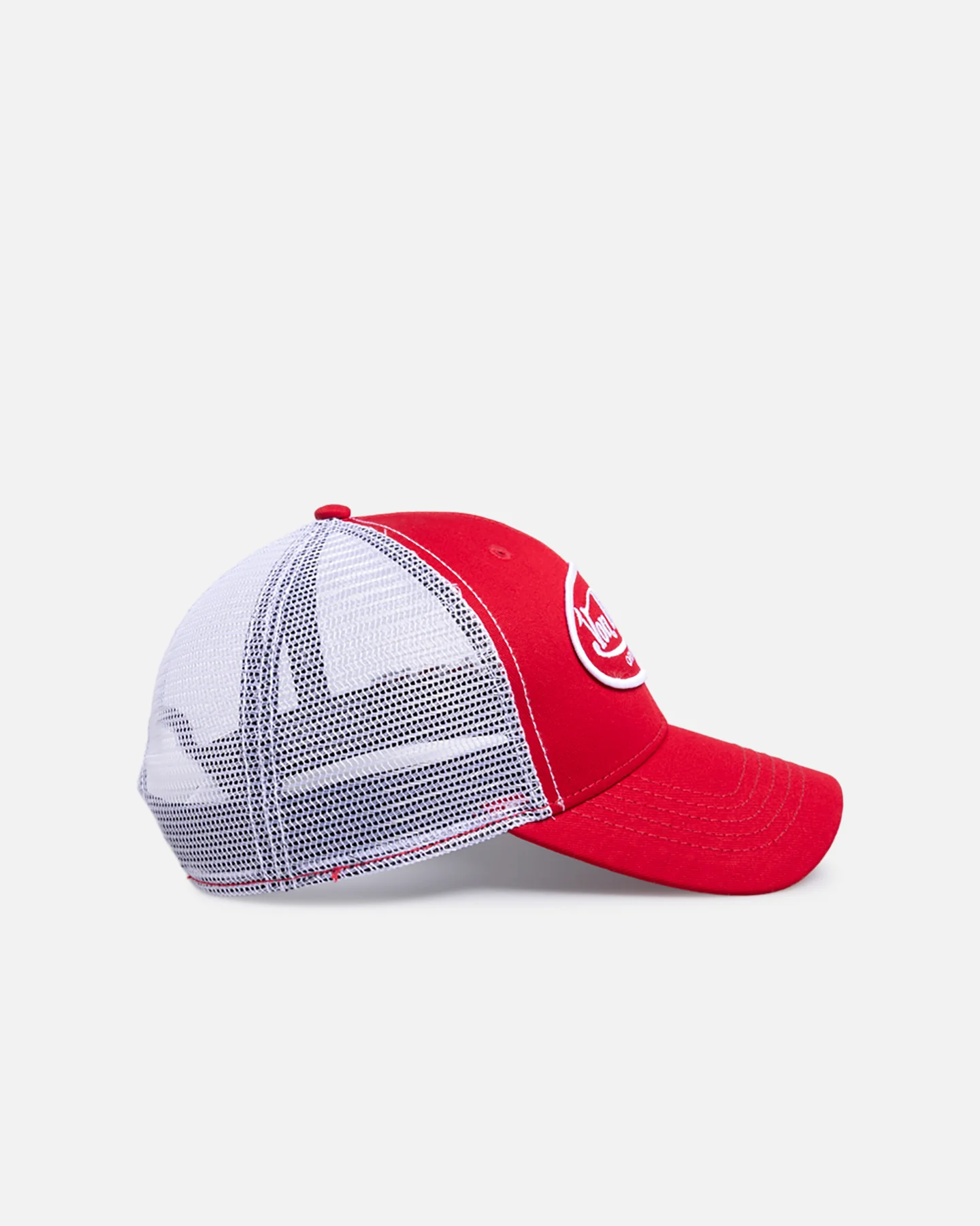 Von Dutch Originals Trucker Snapback Red/White - Image 3
