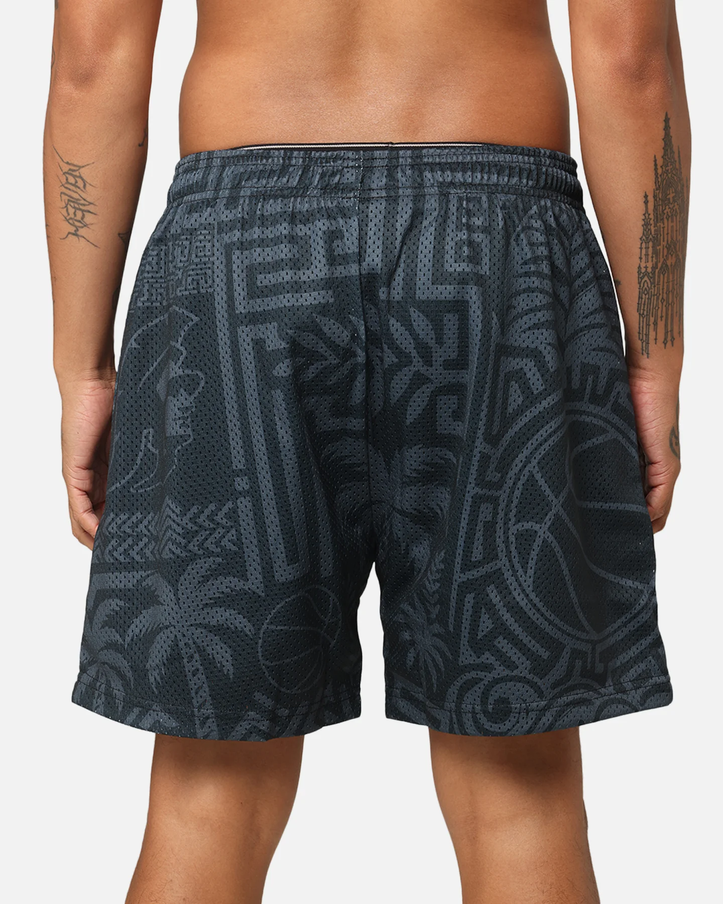 Overtime USC Trojans Palm Shorts Black - Image 8
