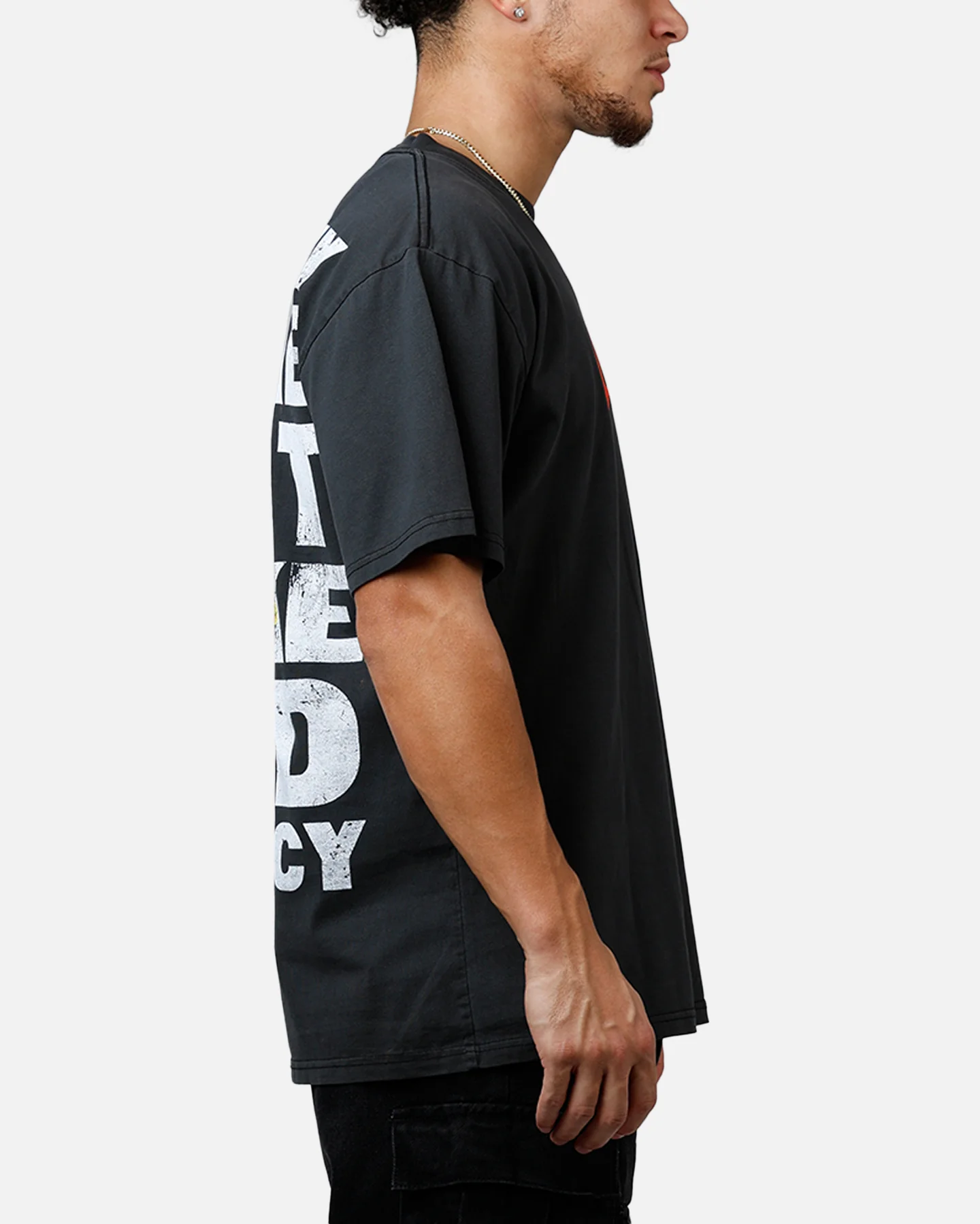 Philcos X Cobra Kai No Mercy T-Shirt Black - Image 4