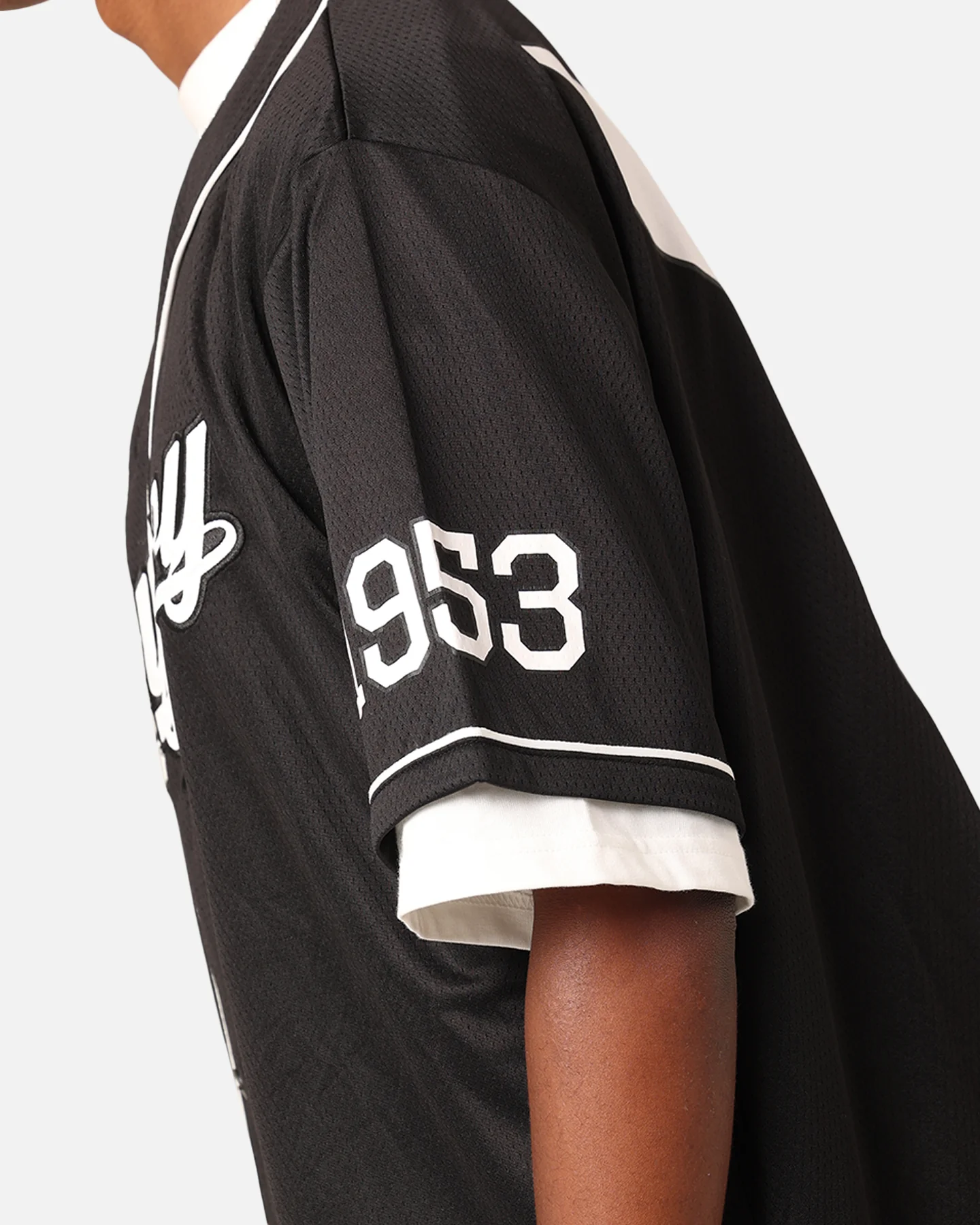 Playboy Bunny Baseball Jersey Black - Image 7
