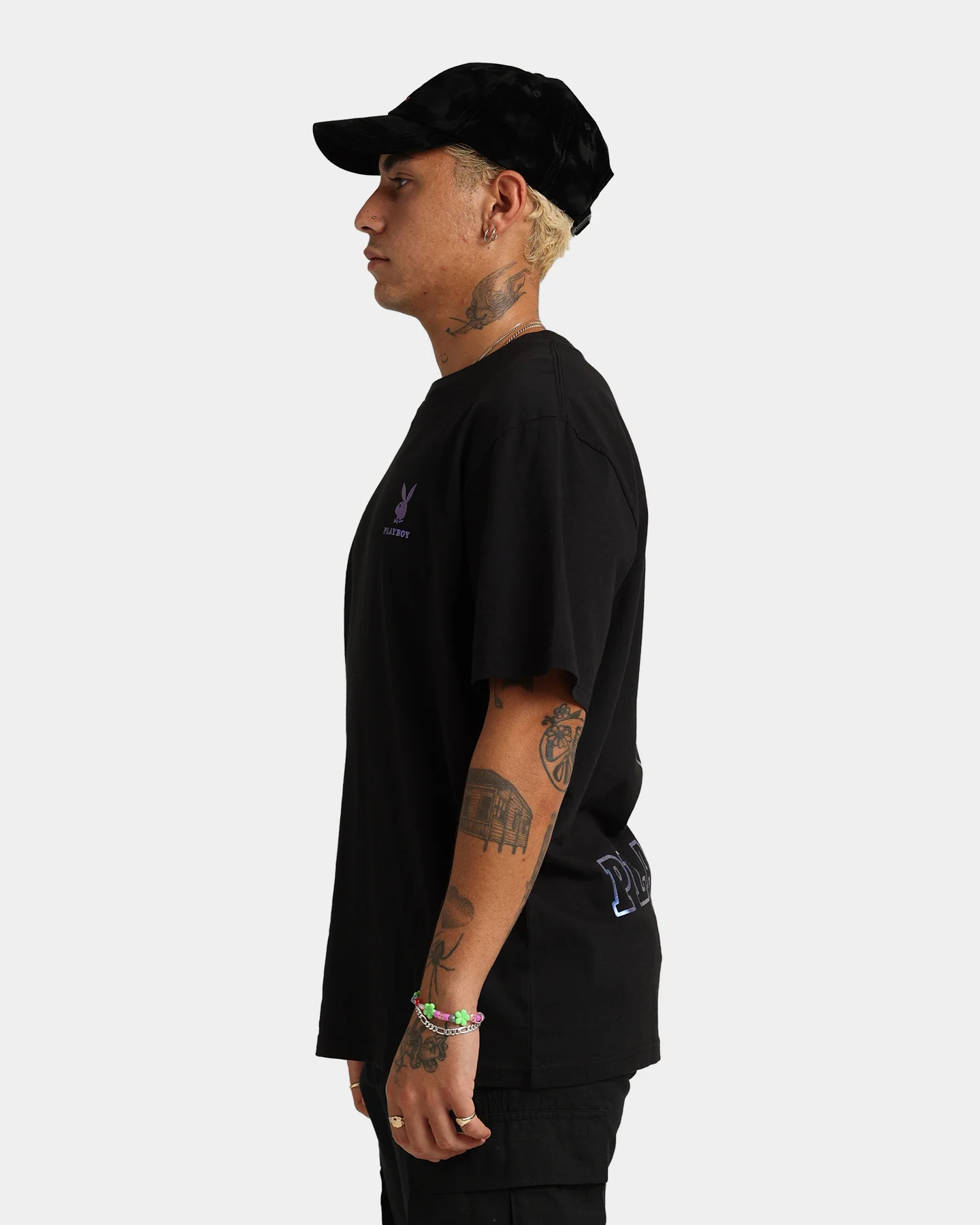 Playboy Bunny T-Shirt Black - Image 6