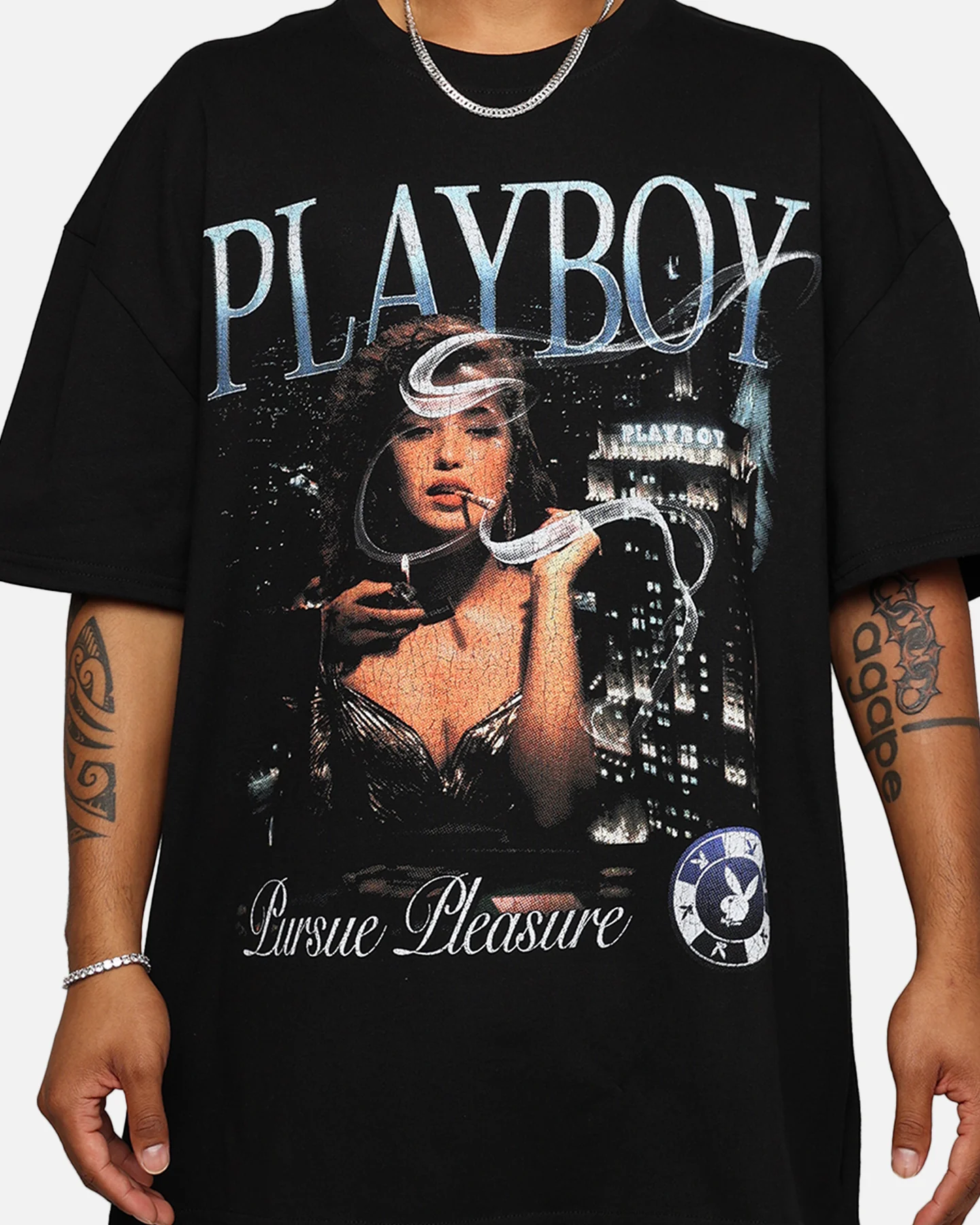 Playboy By Culture Kings Bets On T-Shirt Black - Image 4