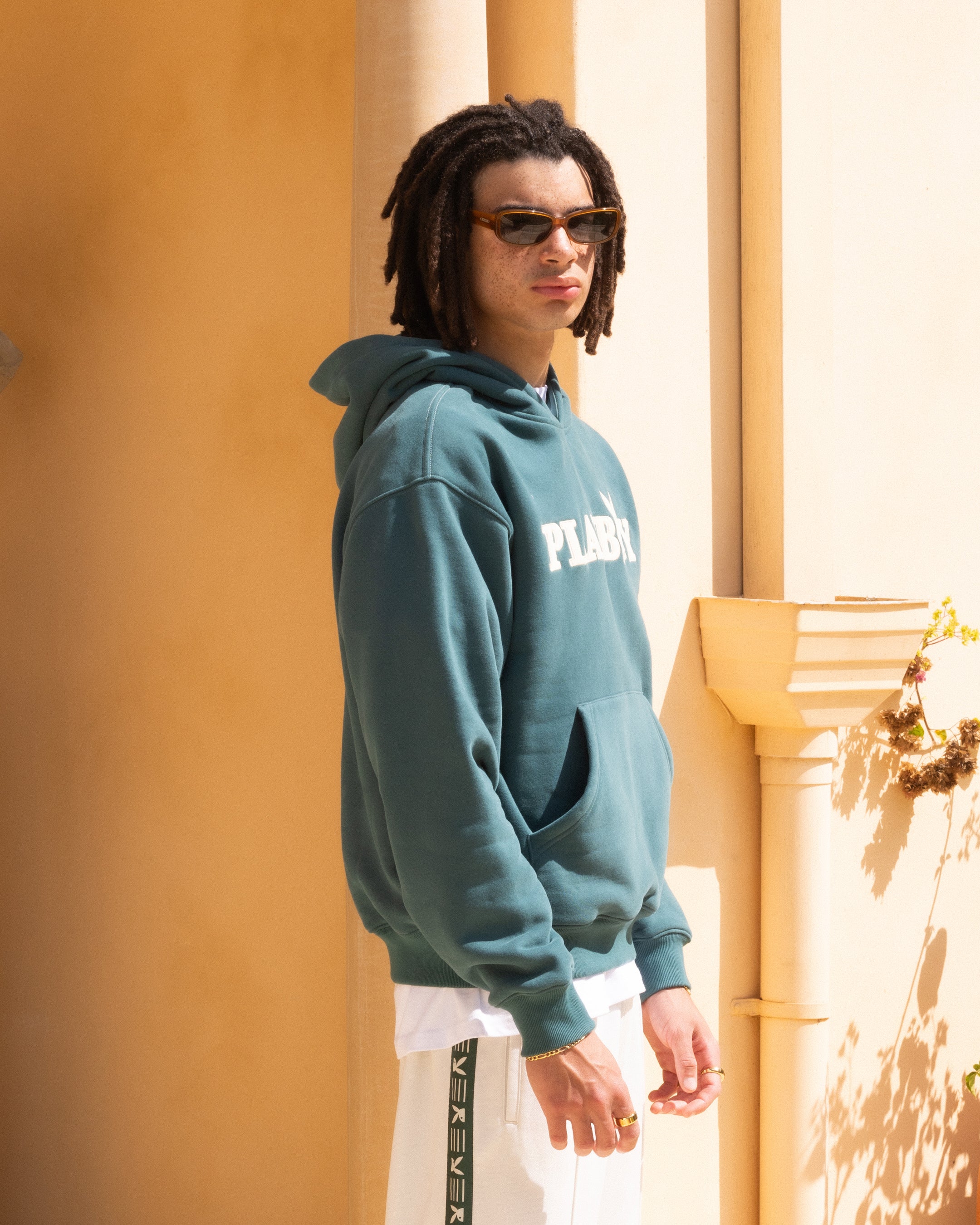 Playboy By Culture Kings Class Hoodie Green - Image 5