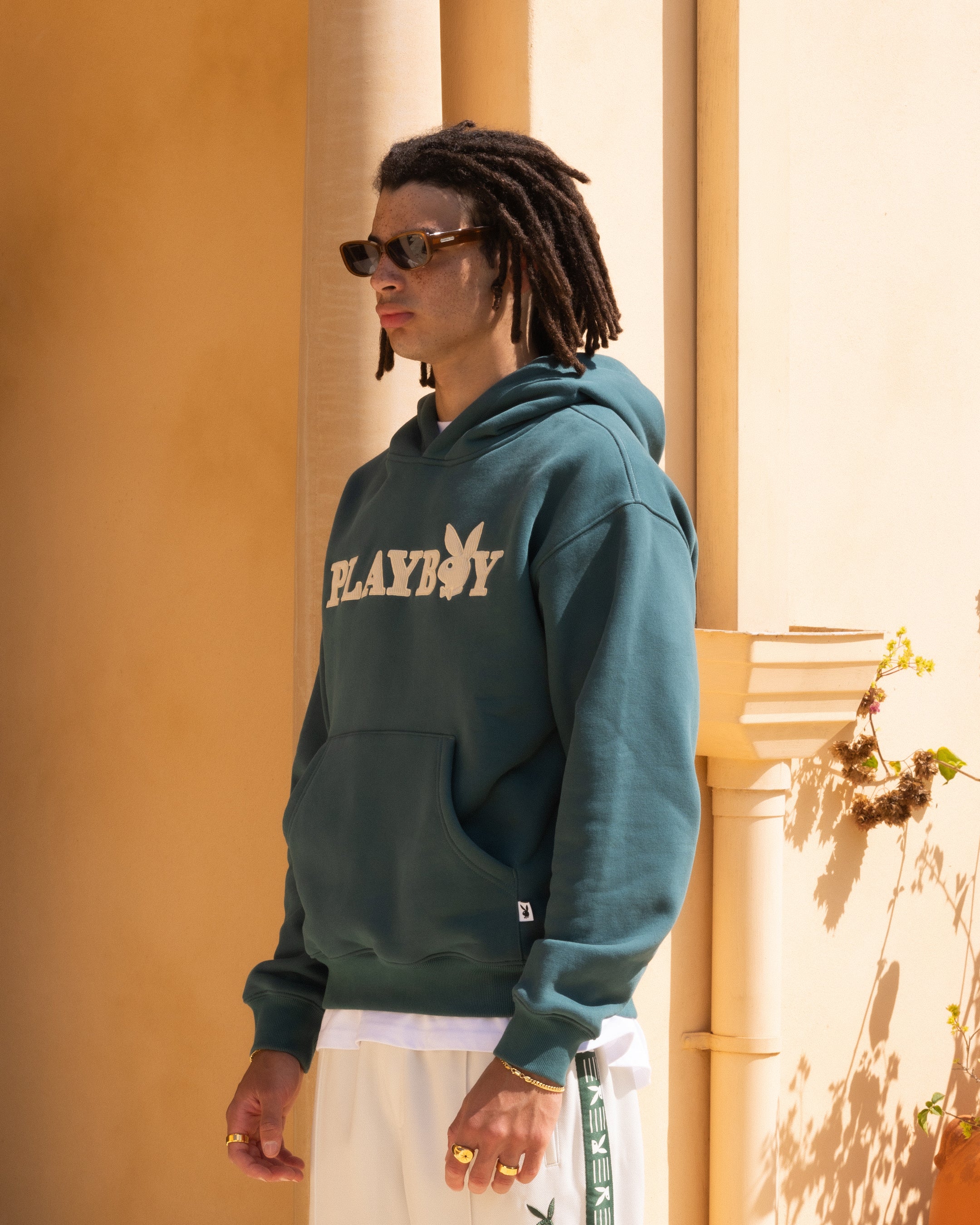 Playboy By Culture Kings Class Hoodie Green - Image 6