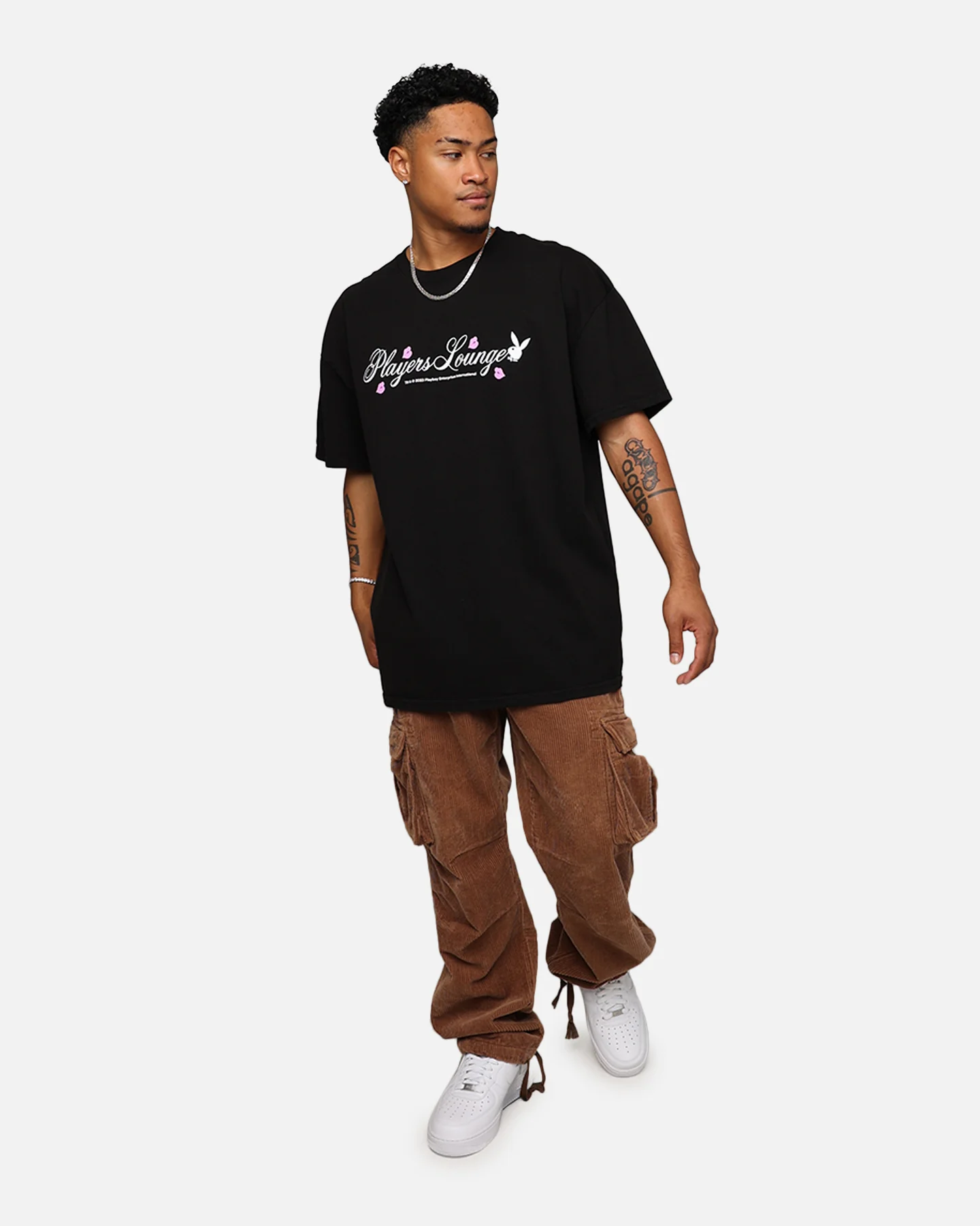 Playboy By Culture Kings Players Lounge T-Shirt Black - Image 8