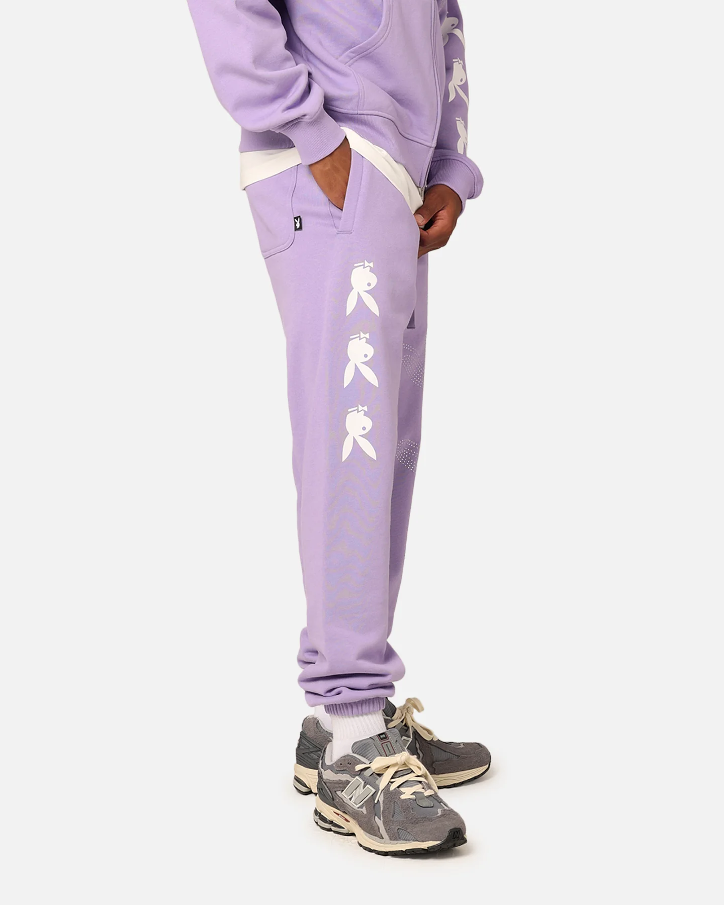 Playboy By Culture Kings Shyne Track Pants Purple - Image 5