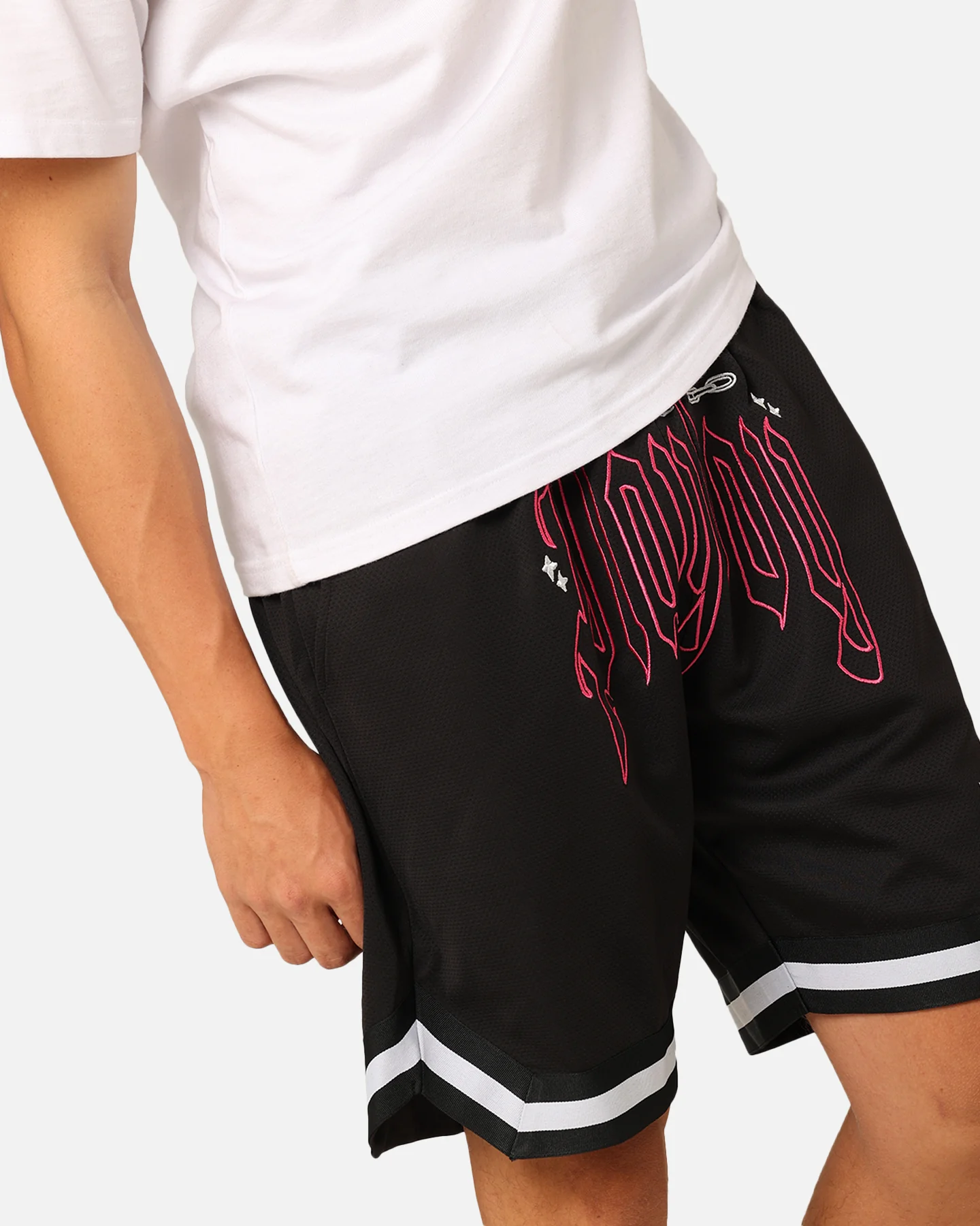 Playboy Card Shorts Black - Image 3