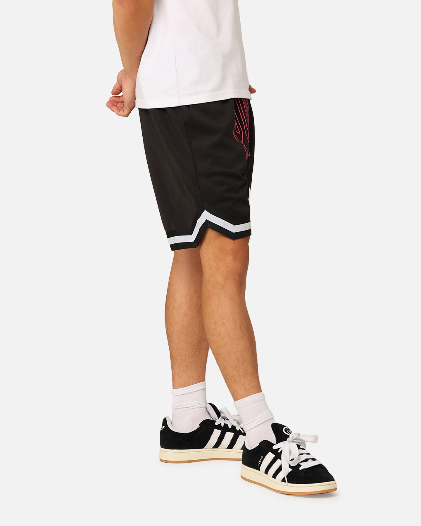 Playboy Card Shorts Black - Image 5