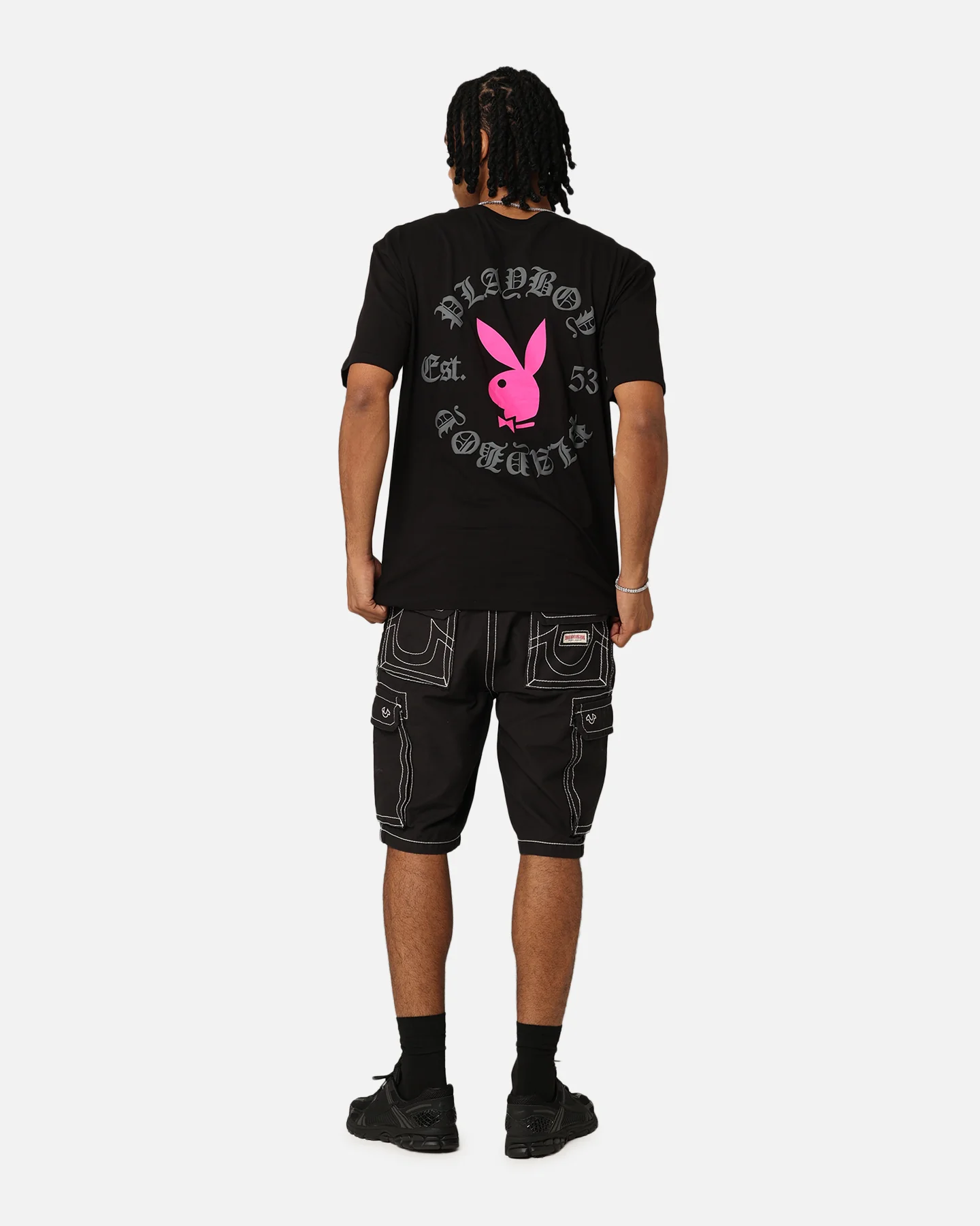 Playboy Gothic T-Shirt Black - Image 3