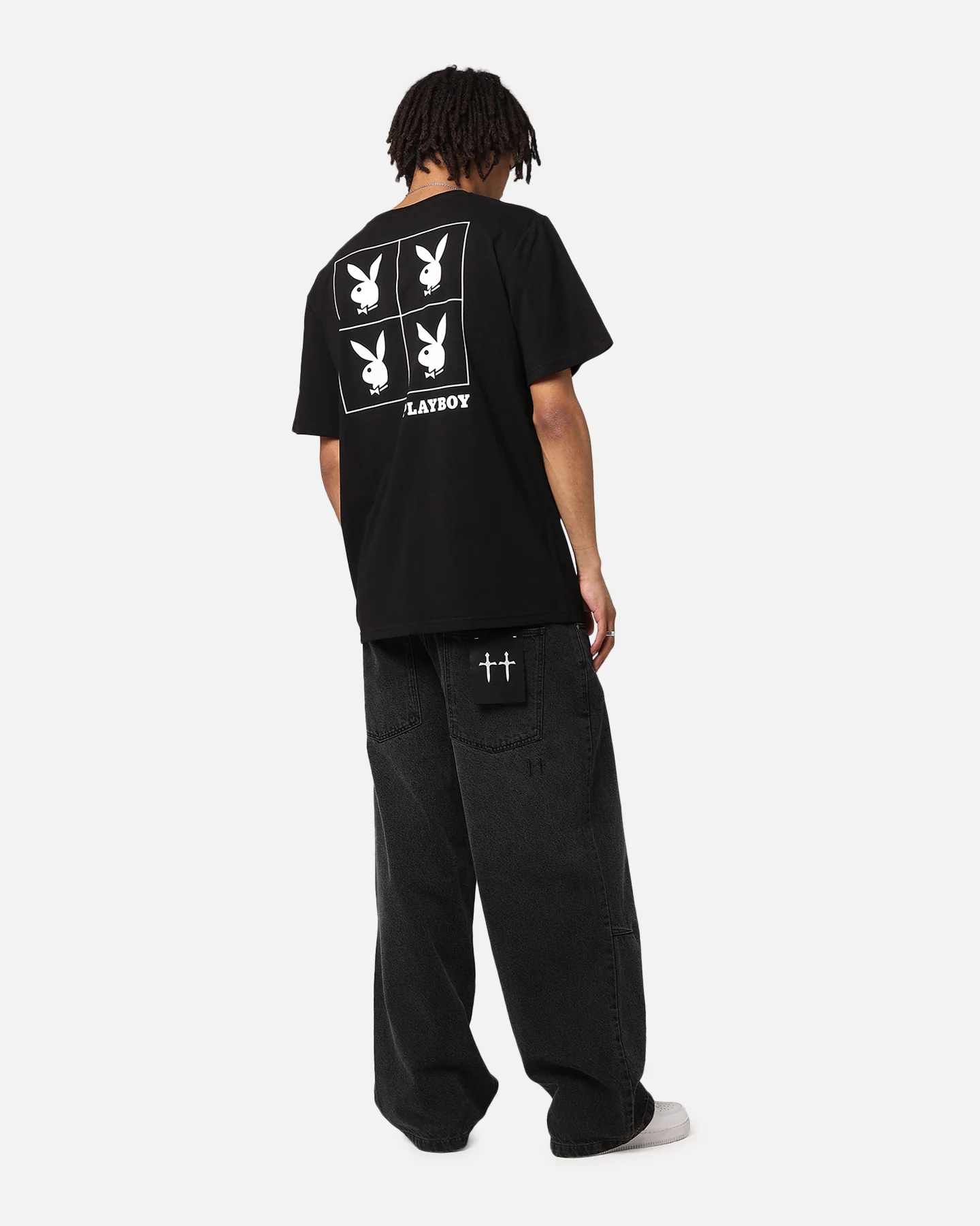 Playboy RDH Squared T-Shirt Black - Image 3