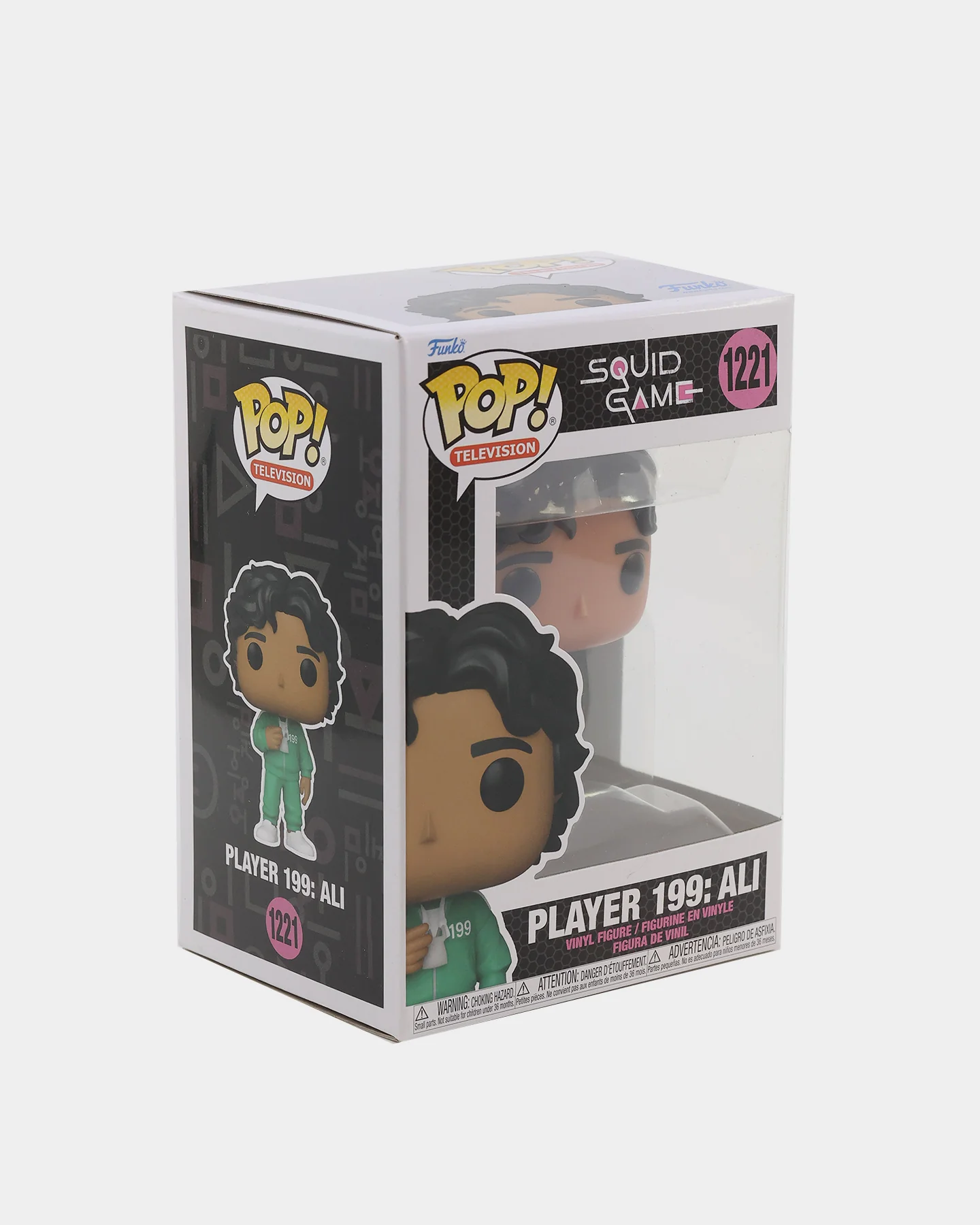 POP! POP! Vinyl #1221 Squid Game: Player 199 Ali Multi-coloured - Image 2