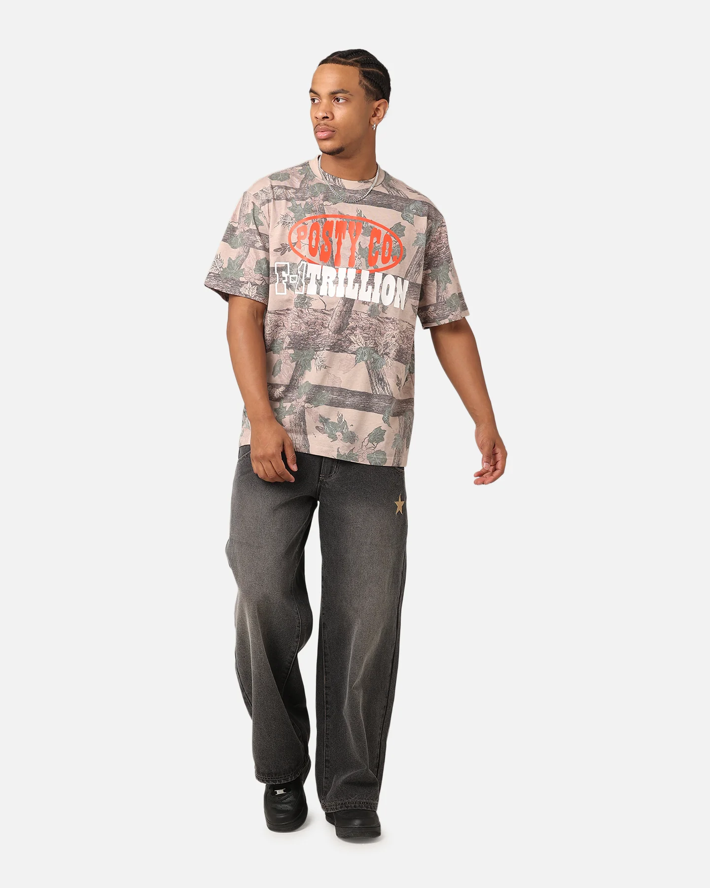 Post Malone Posty Co Camo T-Shirt Camouflage - Image 2