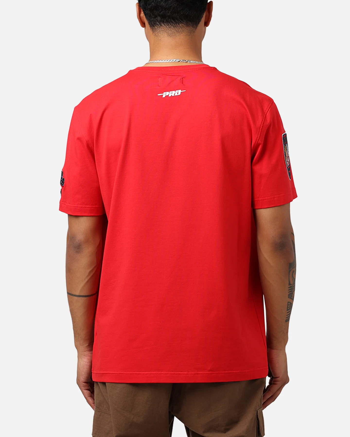 Pro Standard Atlanta Braves Fast Lane SJ T-Shirt Red - Image 2