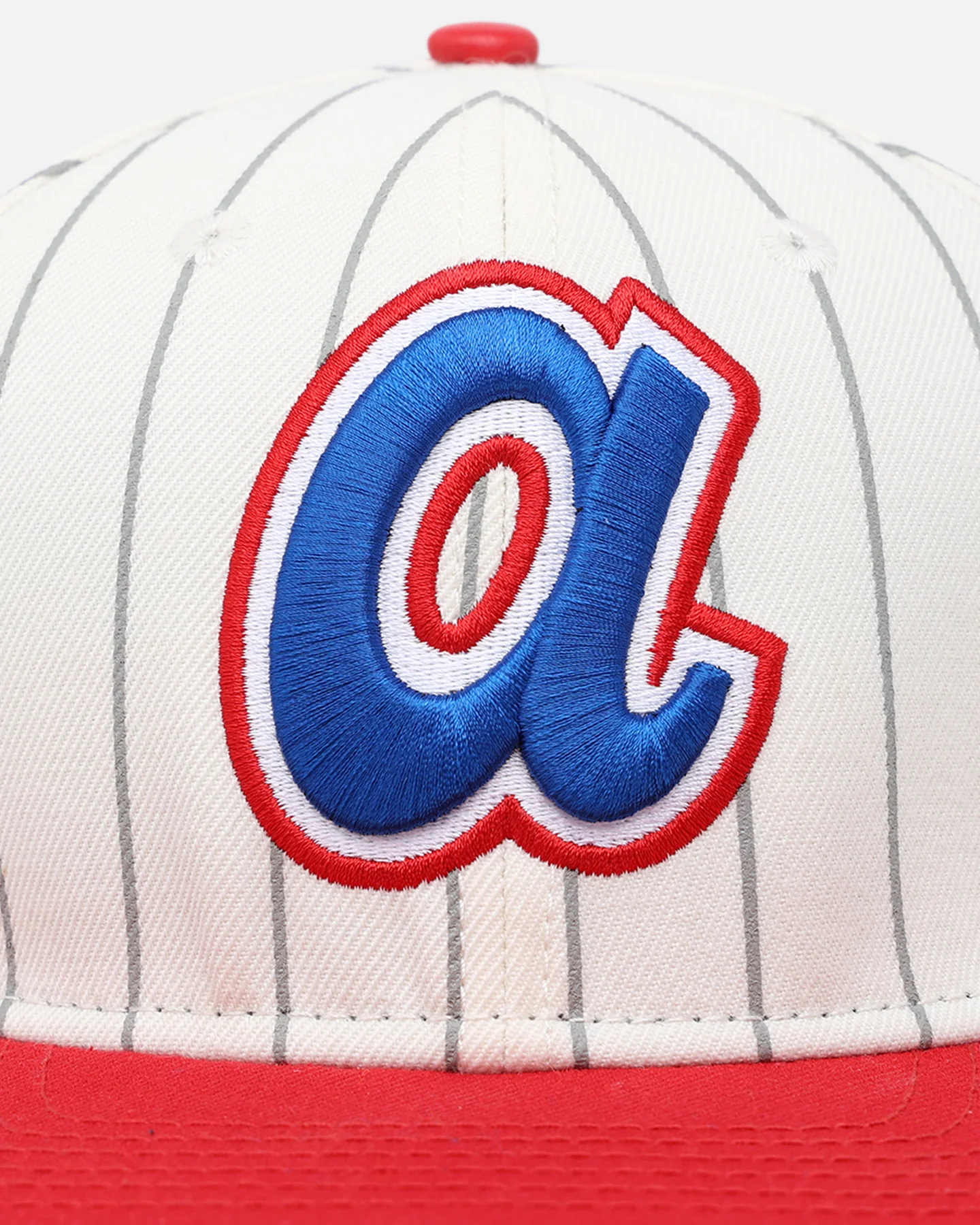 Pro Standard Atlanta Braves Wool Snapback Eggshell/Yellow - Image 5
