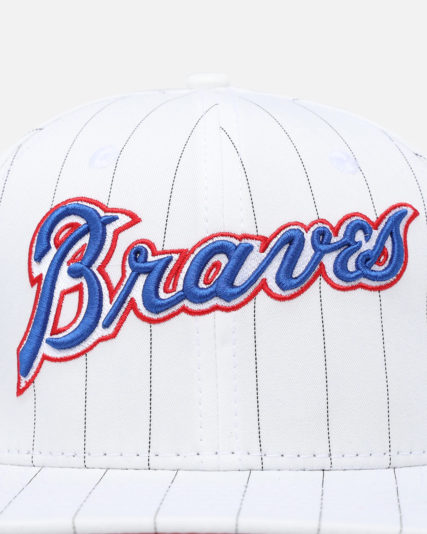Pro Standard Atlanta Braves Wool Snapback Eggshell/Yellow - Image 5