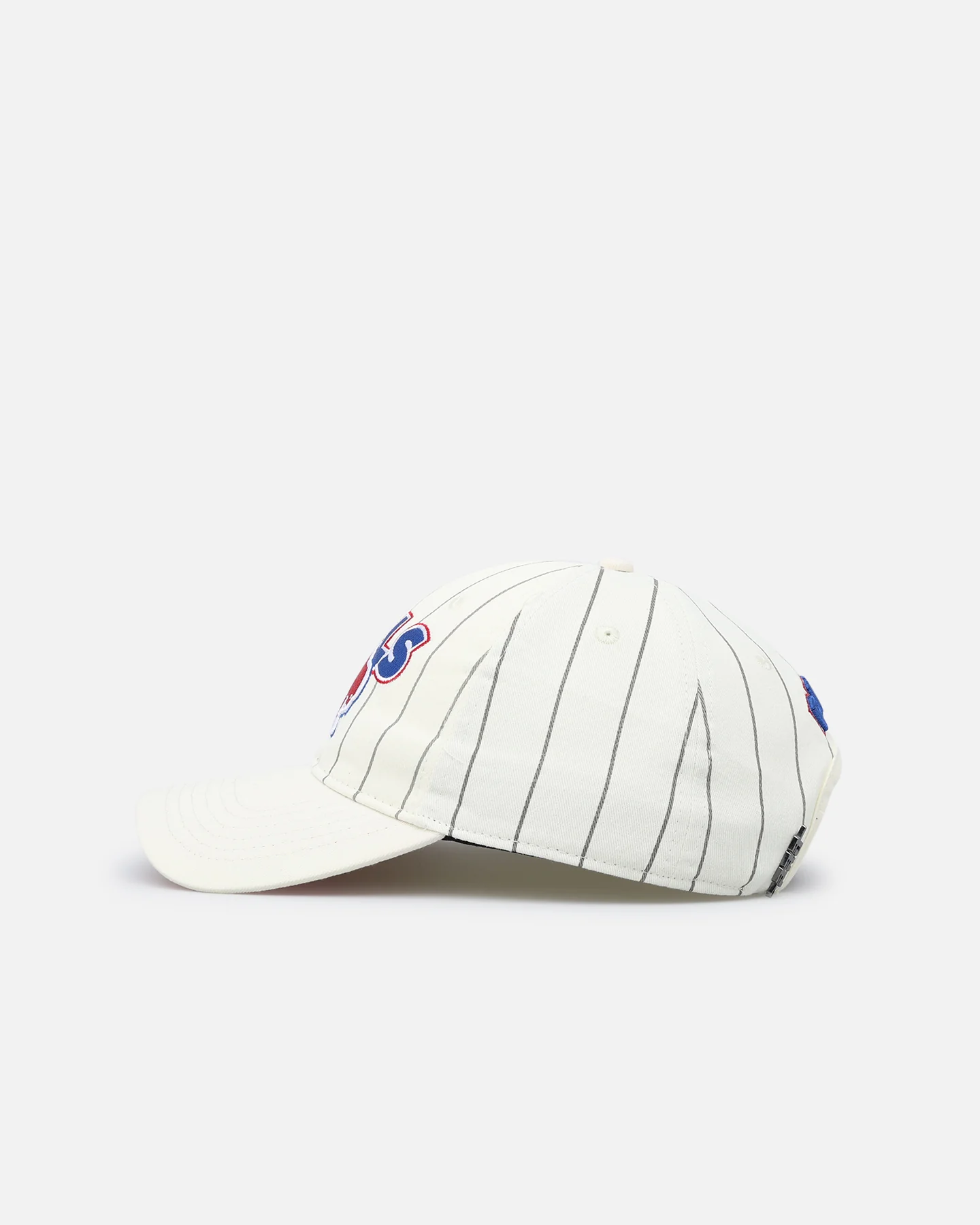 Pro Standard Buffalo Bills Pinstripe Dad Hat Strapback Eggshell/Yellow - Image 4